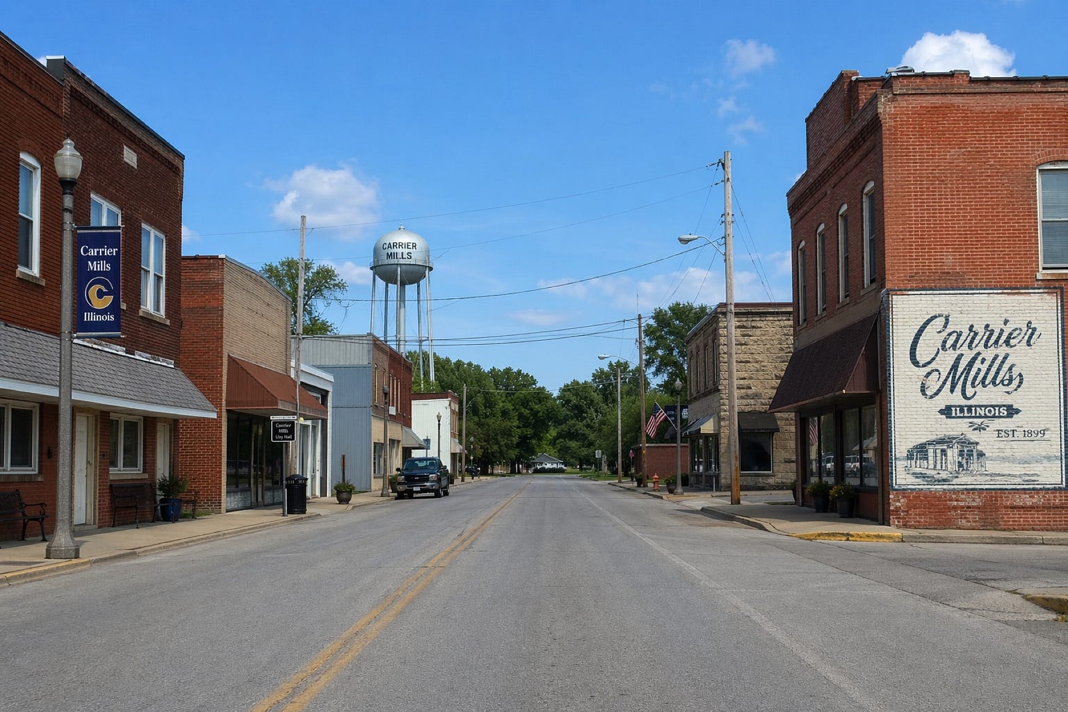 CARRIER MILLS, ILLINOIS — COMMUNITY PROFILE