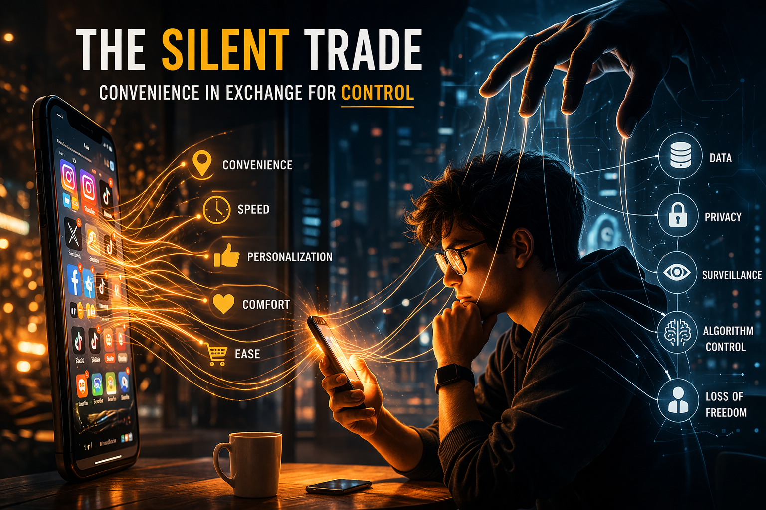 The Silent Trade: Convenience in Exchange for Control