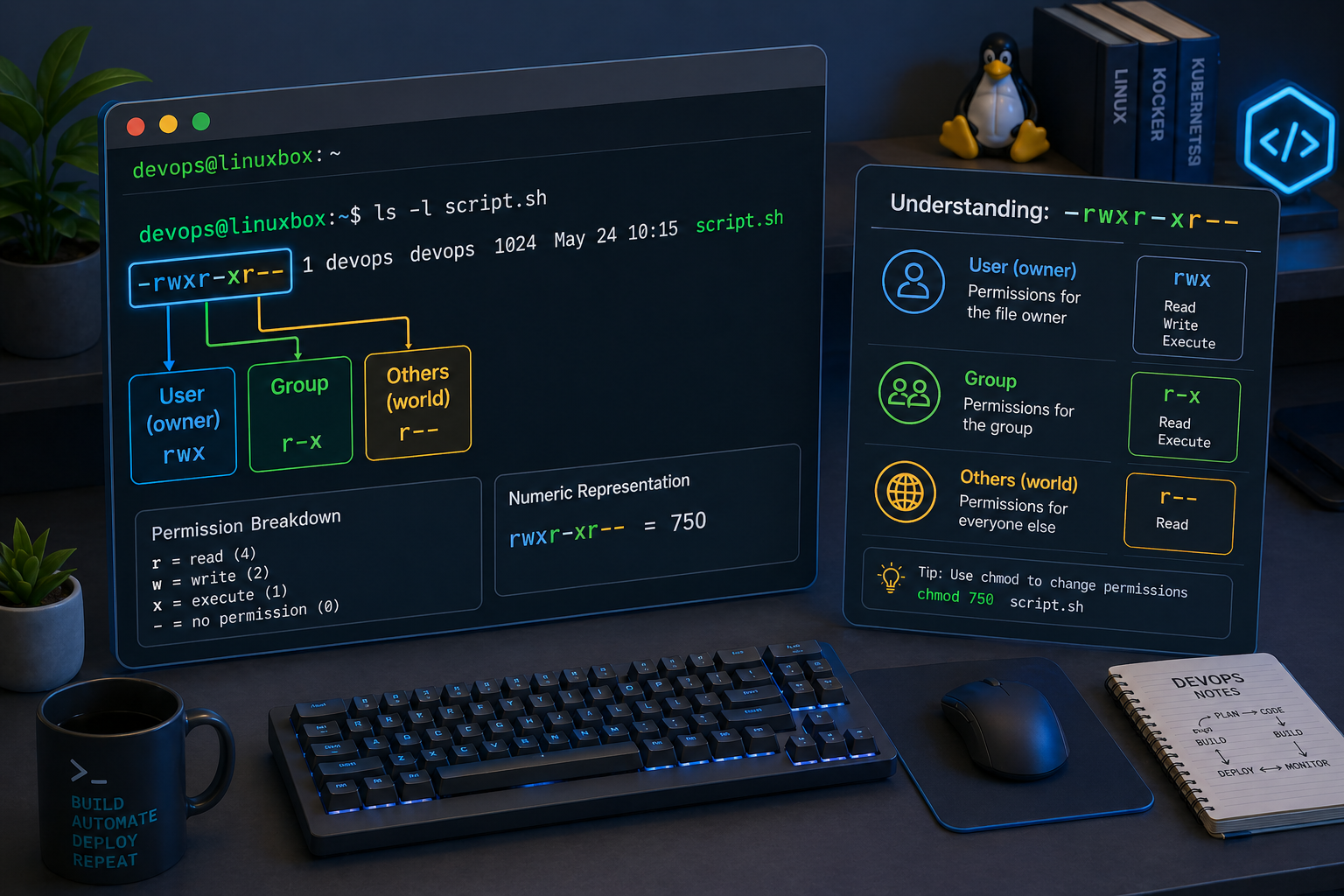 Linux File Permissions Explained: Decode rwxr-xr — with Real Examples & chmod (2026 Guide)