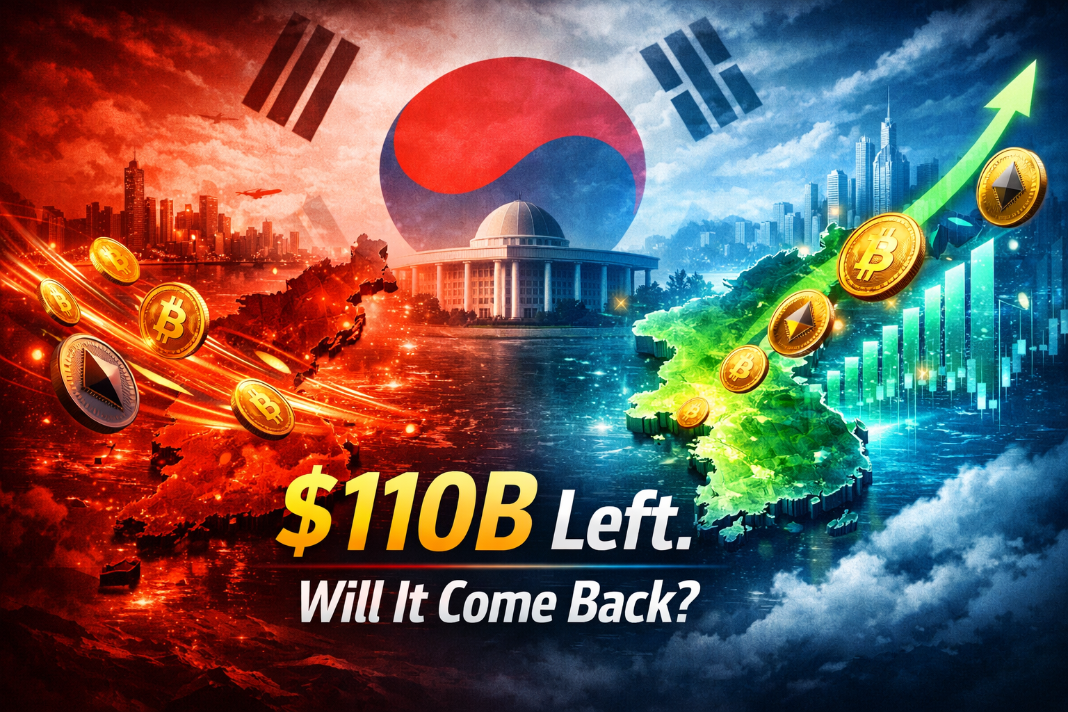South Korea Crypto Tax Abolition: Will $110B Return After Policy U-Turn?