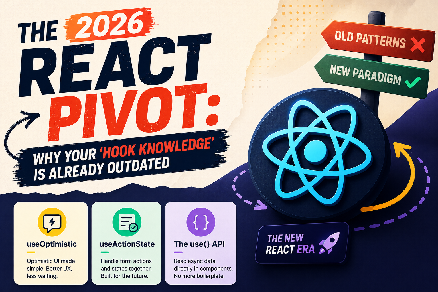 “The 2026 React Pivot: Why Your ‘Hook Knowledge’ is Already Outdated”