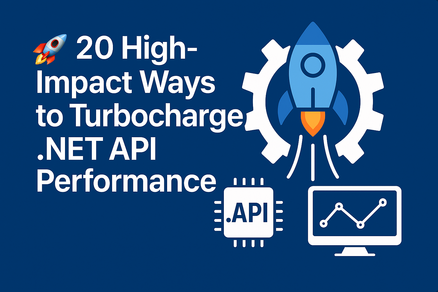 20 High-Impact Ways to Turbocharge .NET API Performance