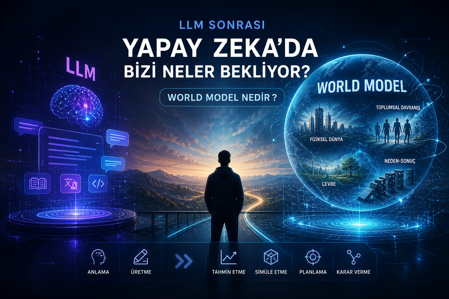 LLM sonrası Yapay Zeka (World Model Nedir ?)