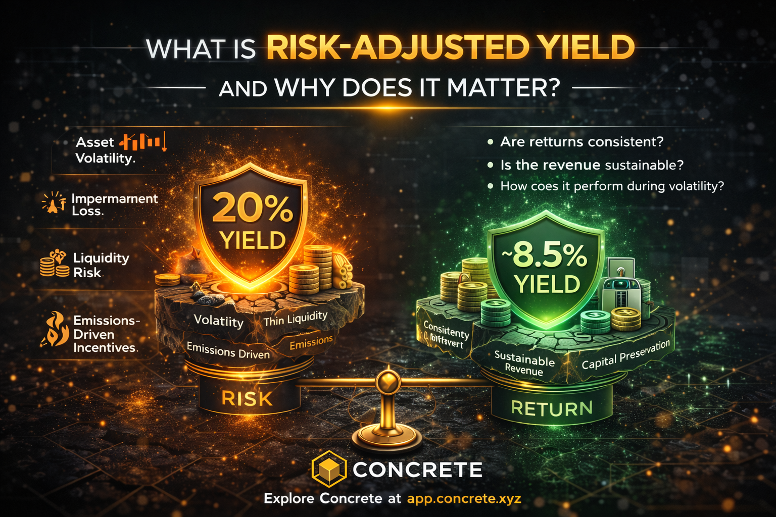 What Is Risk-Adjusted Yield and Why Does It Matter?