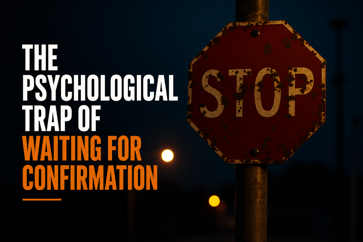 The Psychological Trap of Waiting for Confirmation