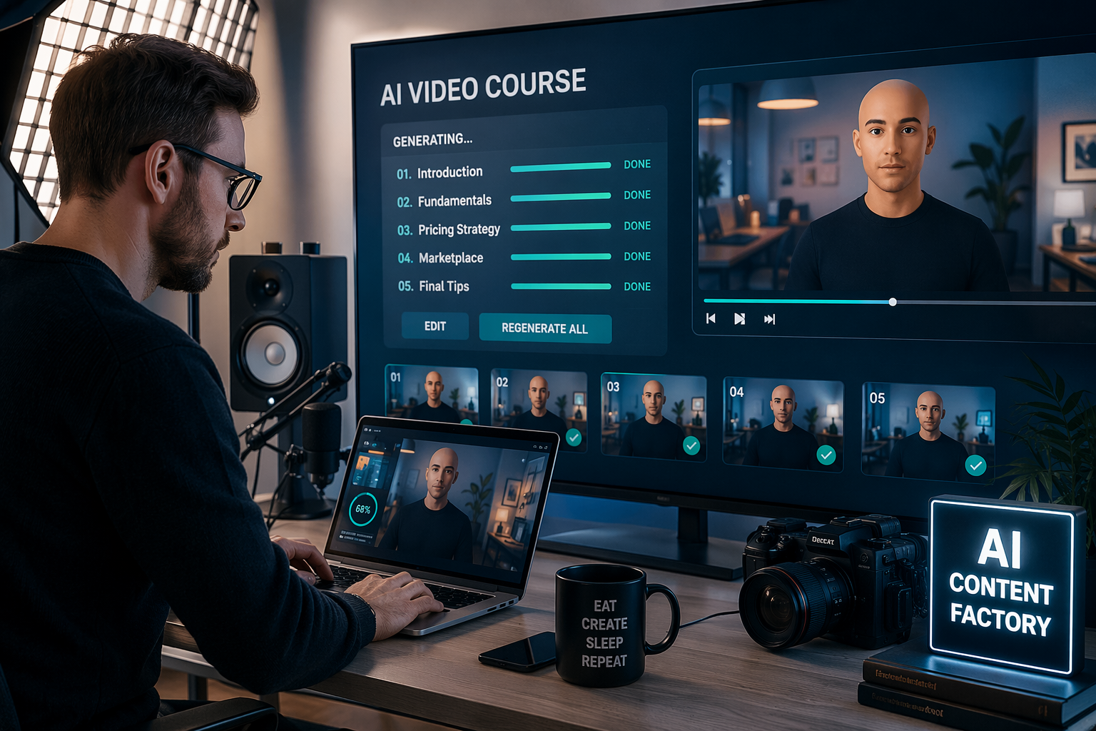 How Educators Are Creating 10x More Content With AI (Without Burning Out)