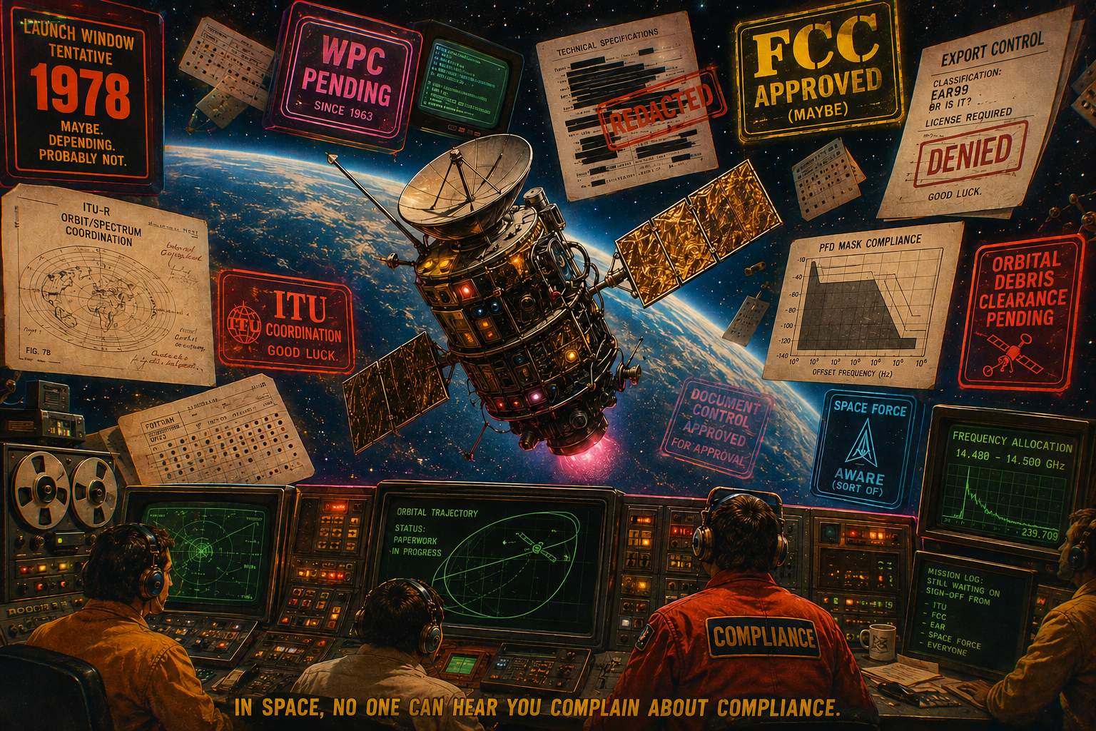 So you have a satellite. But is it ready to go to space-