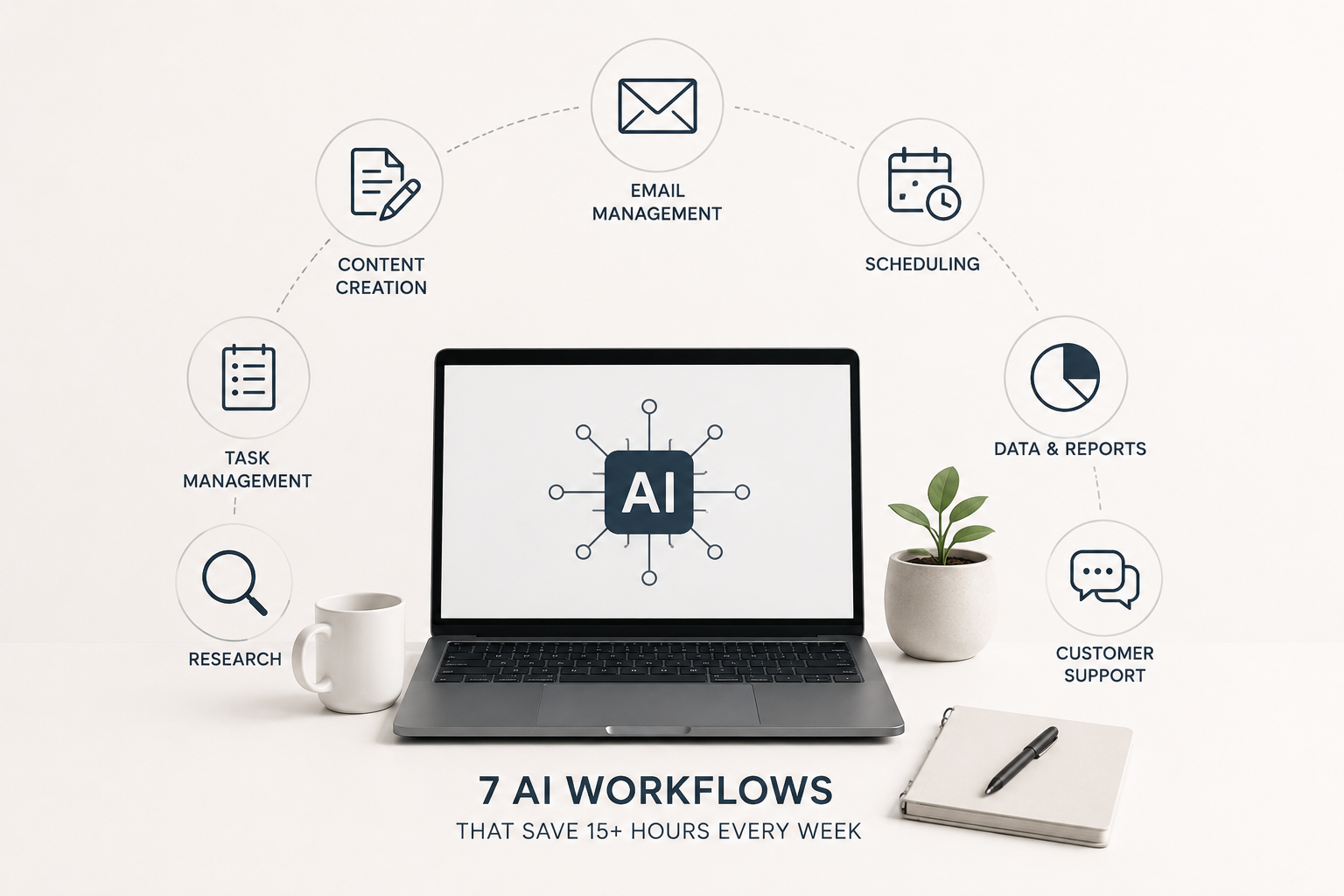 7 AI Workflows That Save Me More Than 15 Hours Every Week