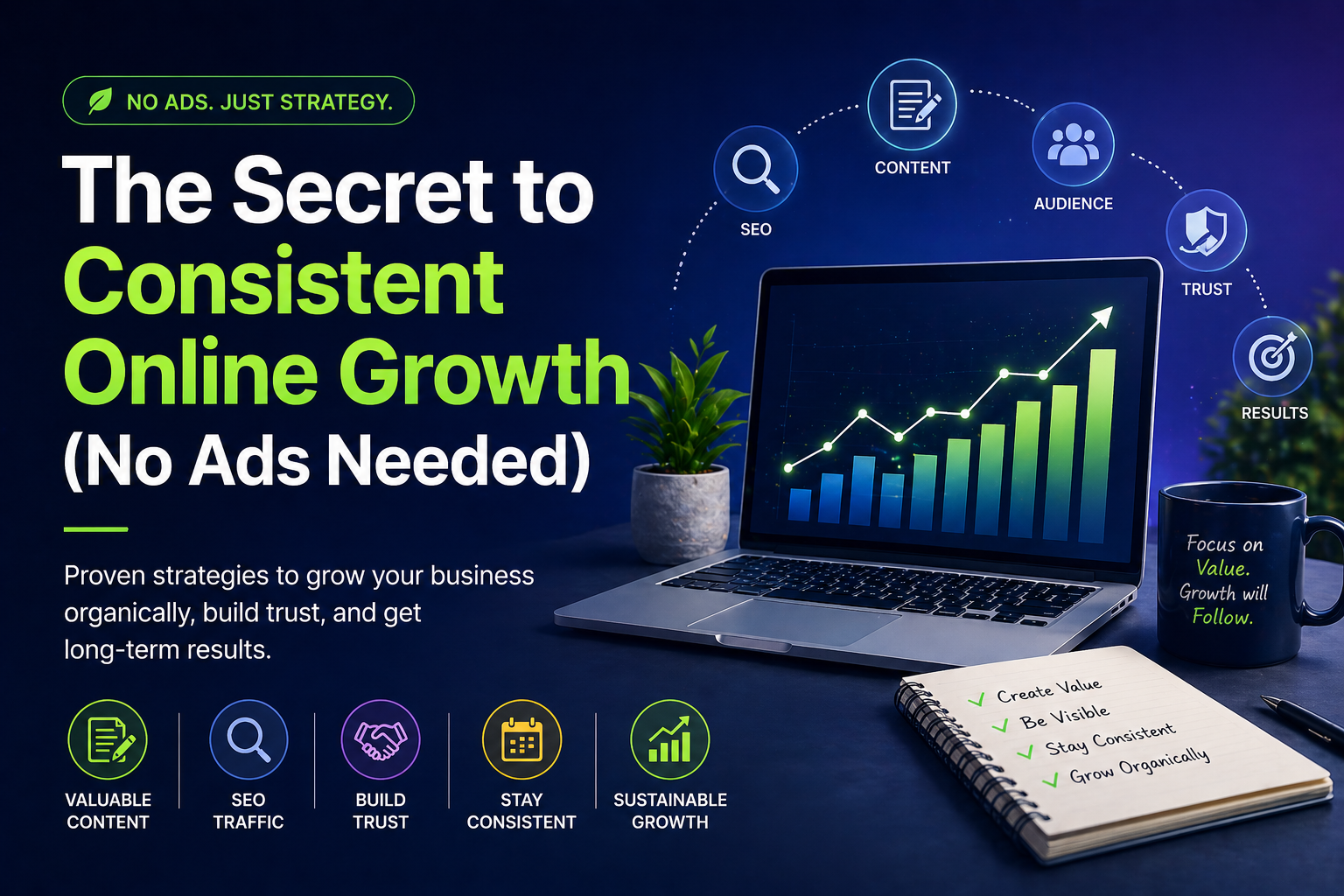 The Secret to Consistent Online Growth (No Ads Needed)