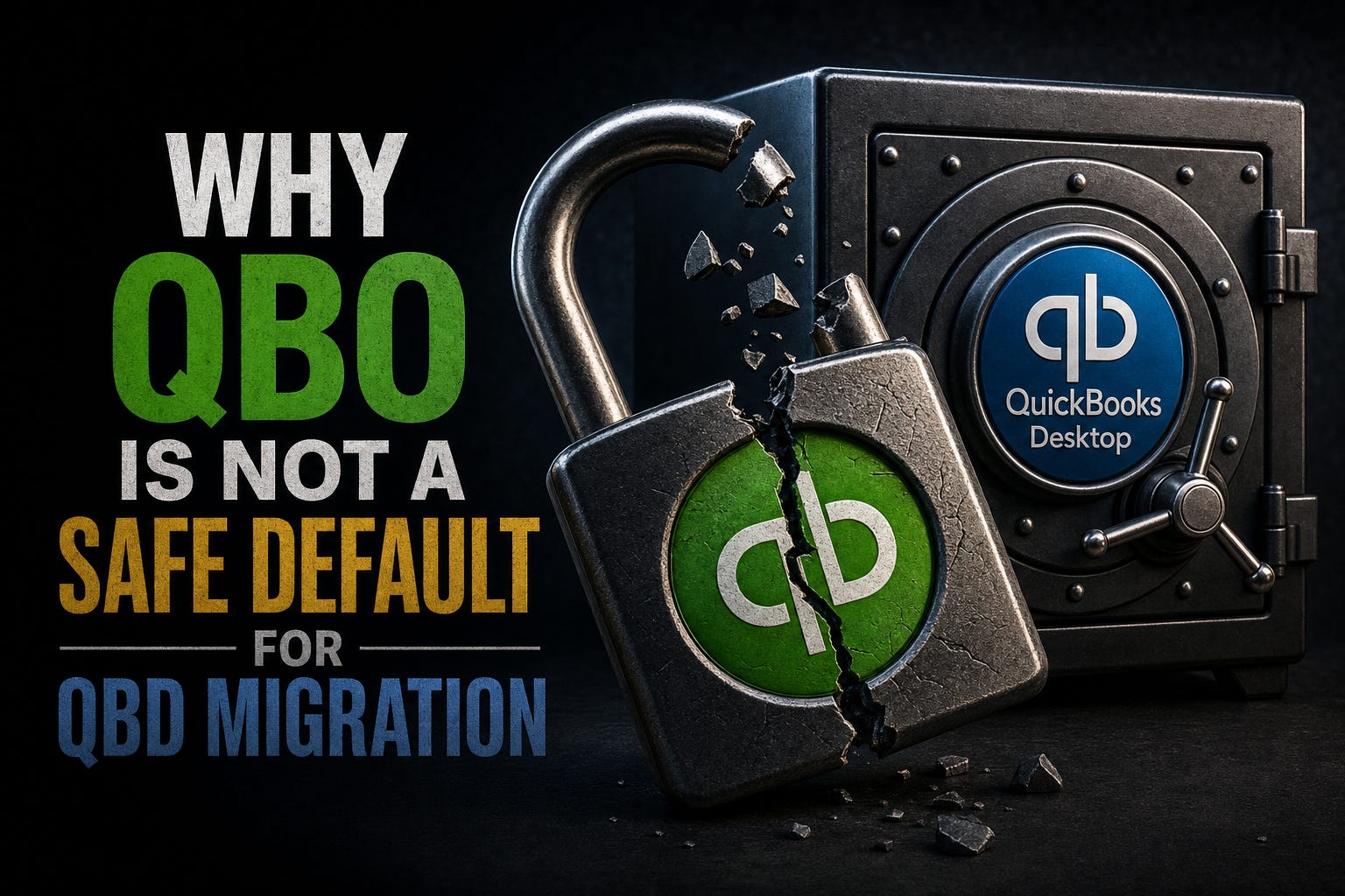 Why QBO Is Not a Safe Default: The Hidden Problems with Intuit’s Own Migration Tool