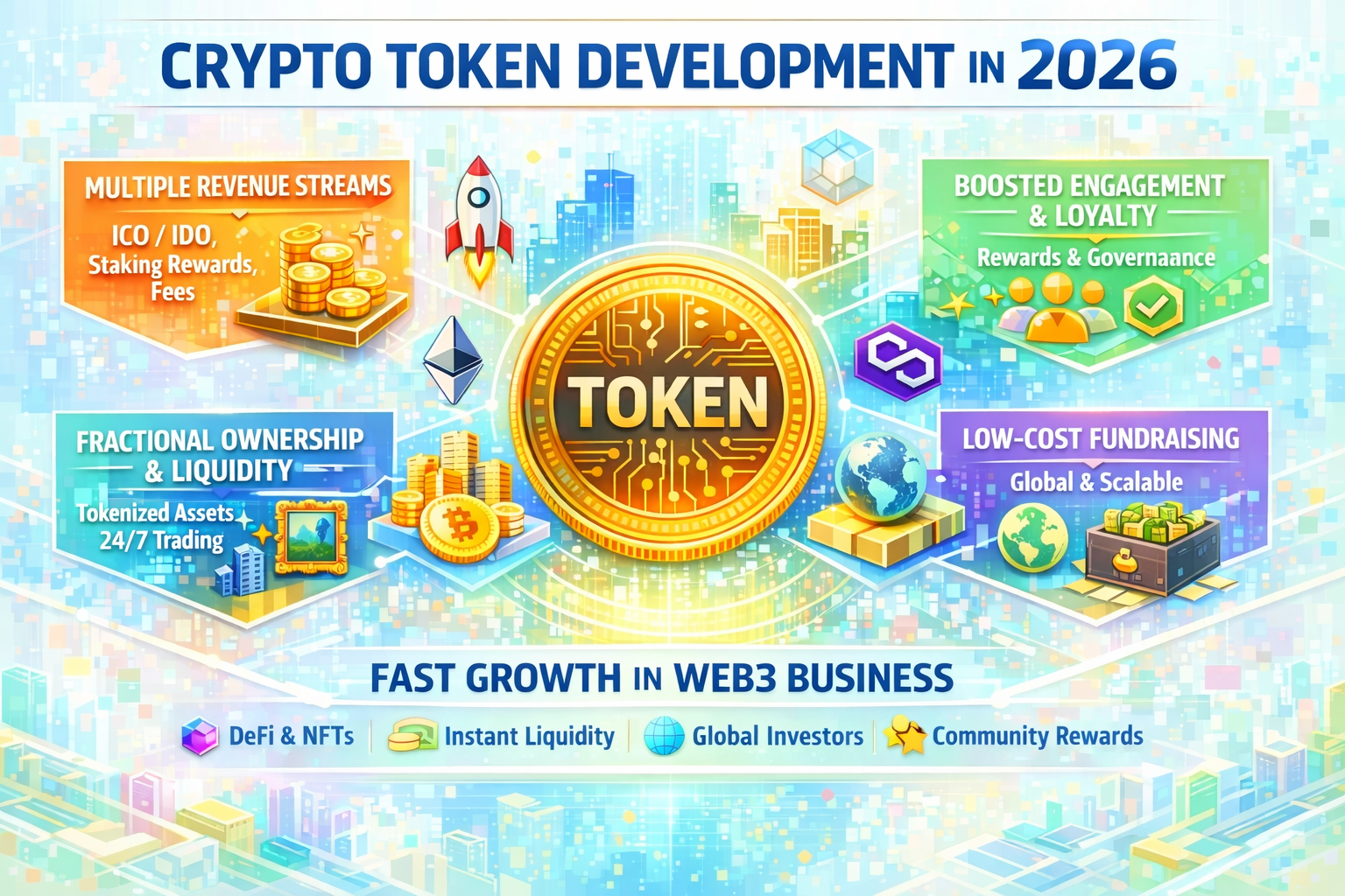 Crypto Token Development in 2026: Unlocking Fast Growth in Web3 Business