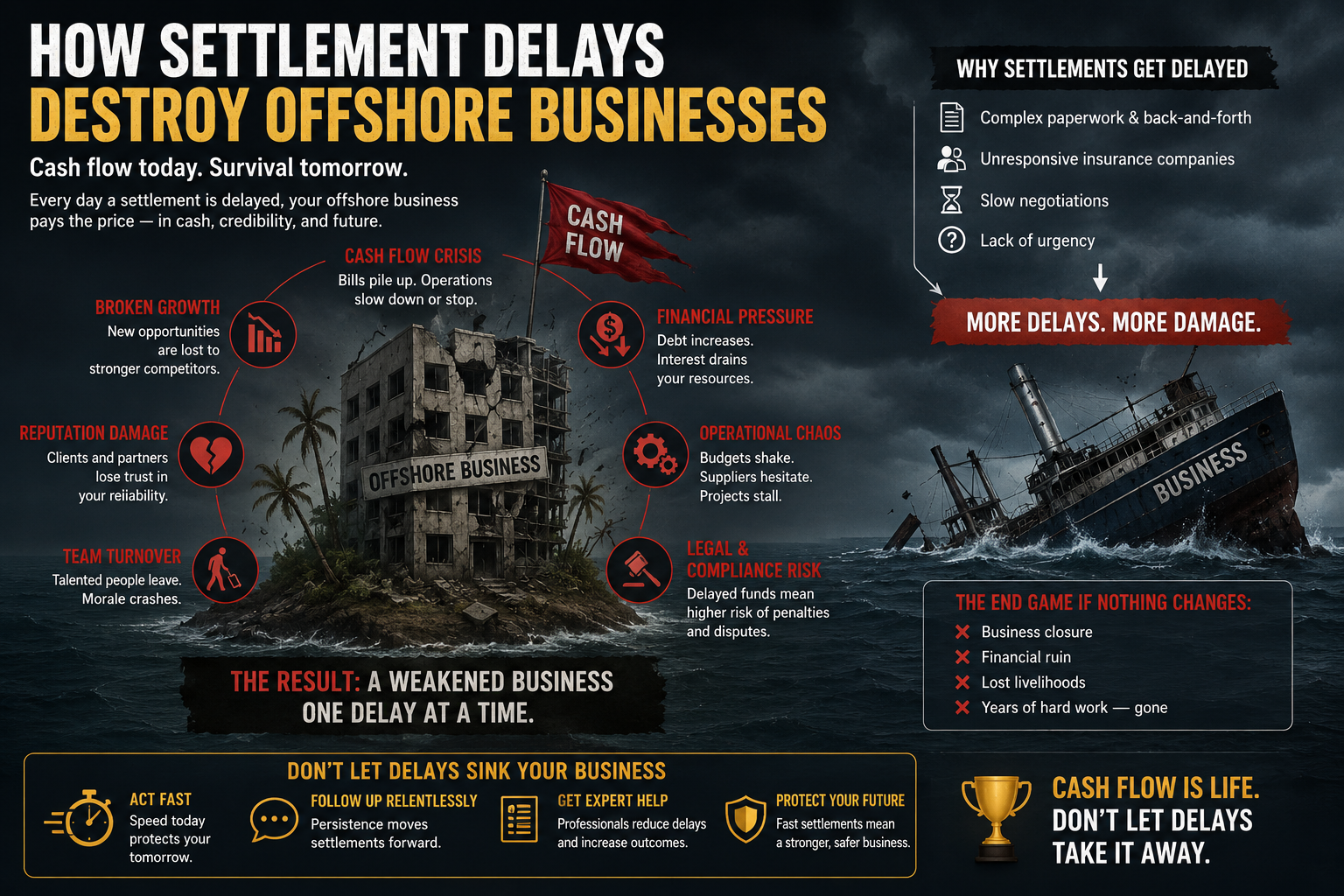 How Settlement Delays Destroy Offshore Businesses