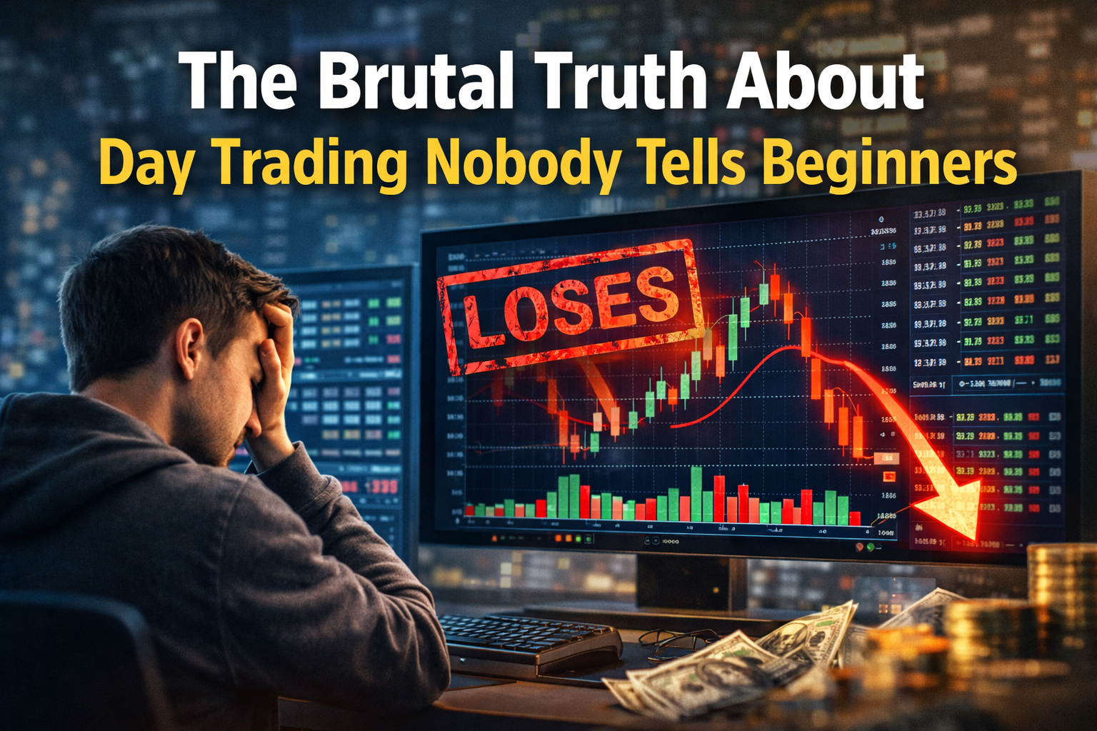The Brutal Truth About Day Trading Nobody Tells Beginners