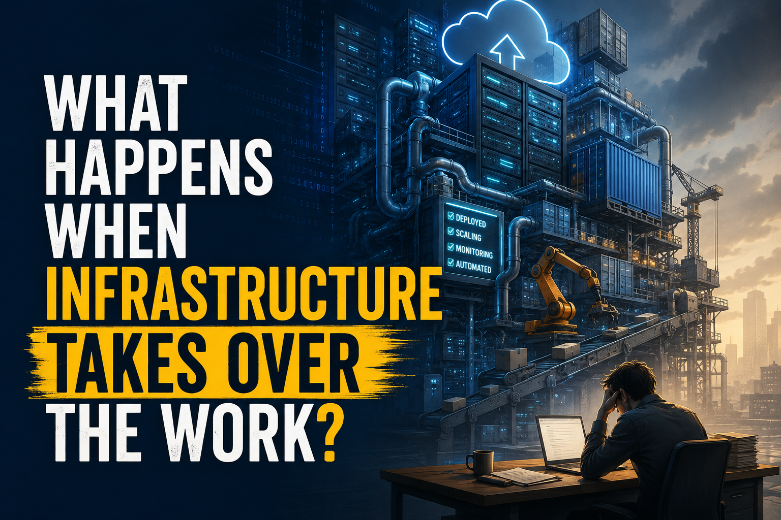 What Happens When Infrastructure Takes Over the Work?