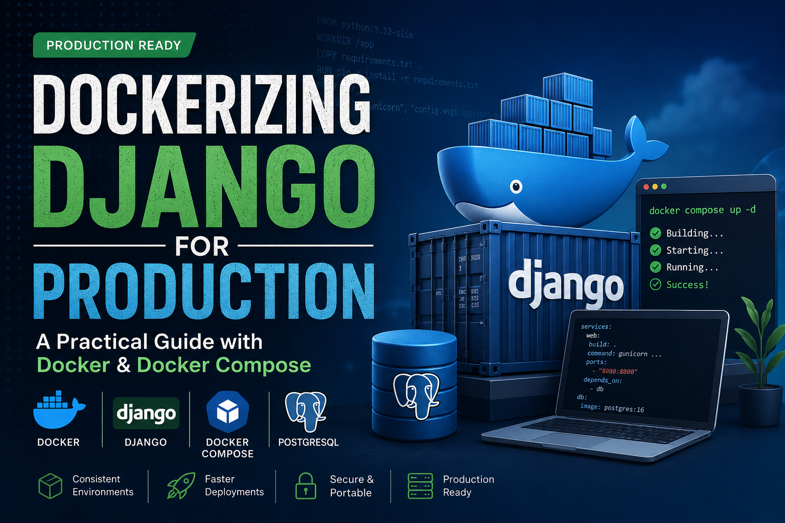 Dockerizing Django for Production: A Practical Guide with Docker & Docker Compose