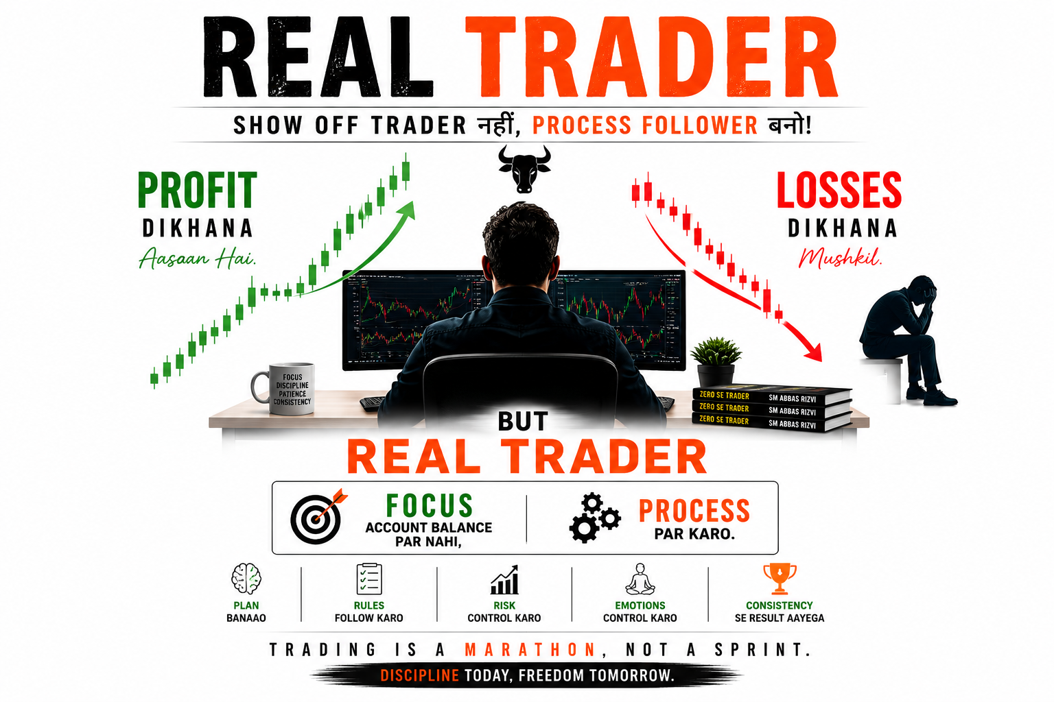 The Difference Between a Show-Off Trader and a Real Trader