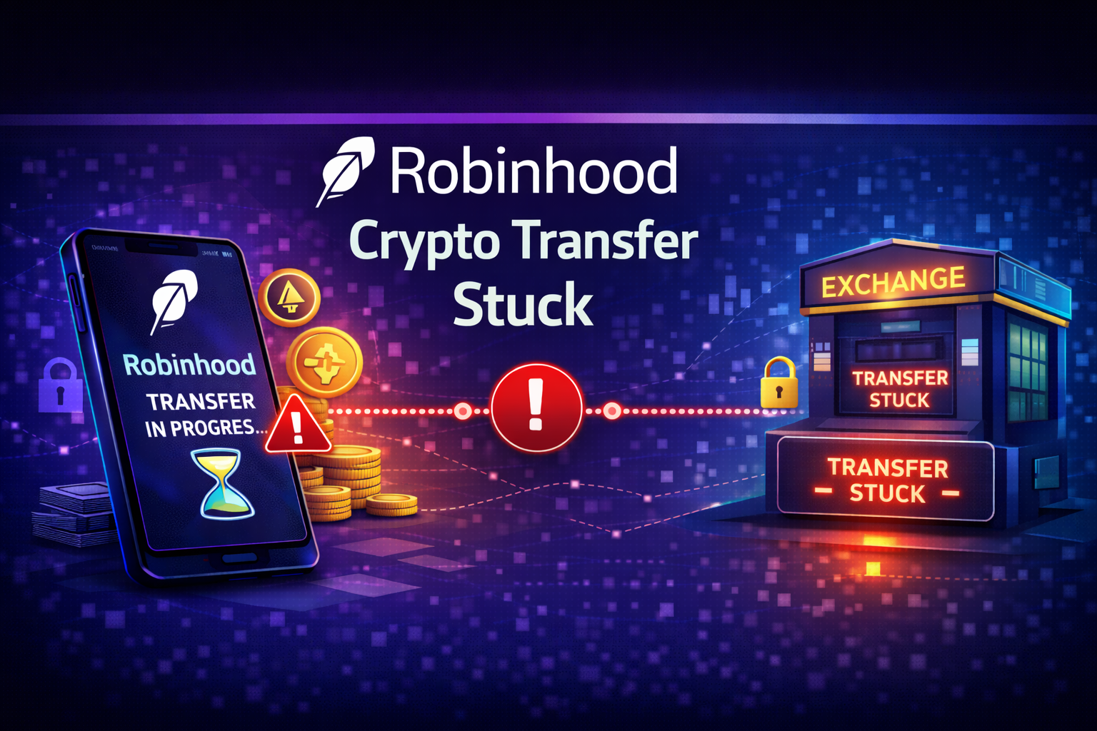 Robinhood Crypto Transfer Stuck: Why It Happens and How to Fix It
