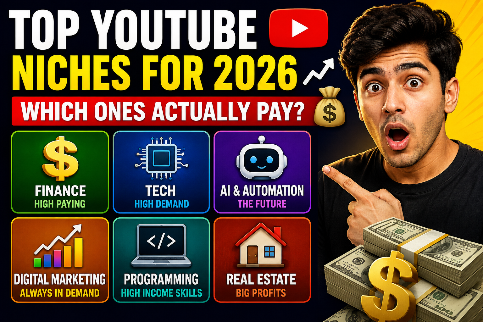 High-Potential Niches for YouTube in 2026