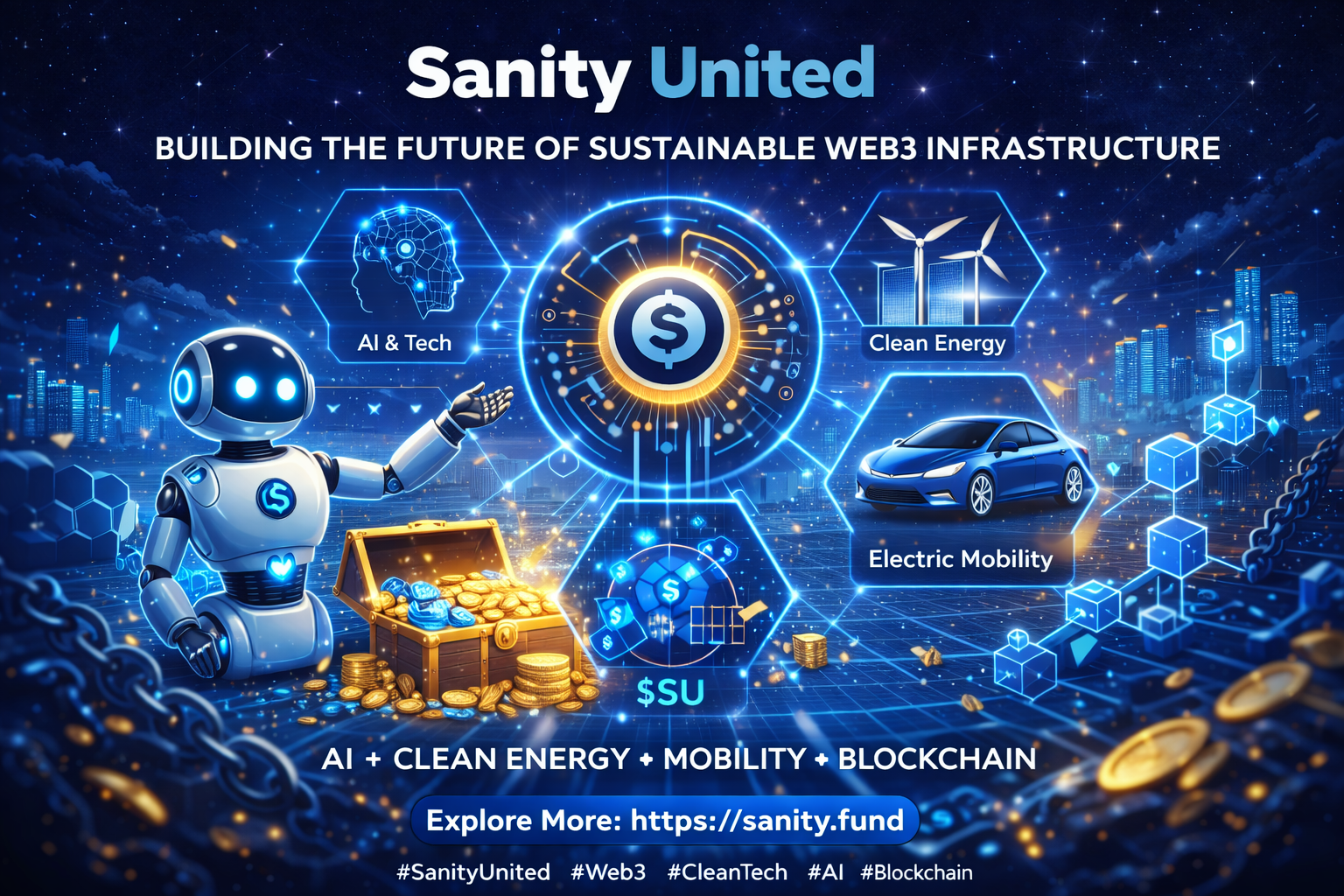 Sanity United: Building the Future of Sustainable Web3 Infrastructure