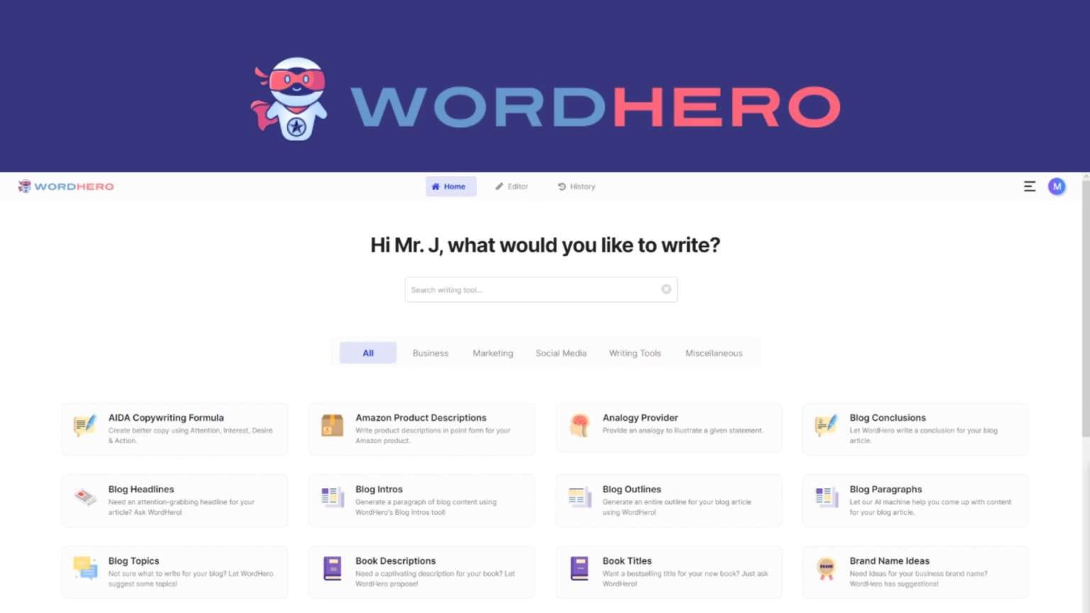 WordHero AI Writer Review: Is it a Powerful AI Writer in 2024