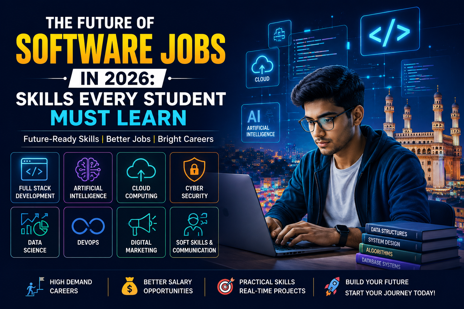 The Future of Software Jobs in 2026: Skills Every Student Must Learn for a Successful IT Career