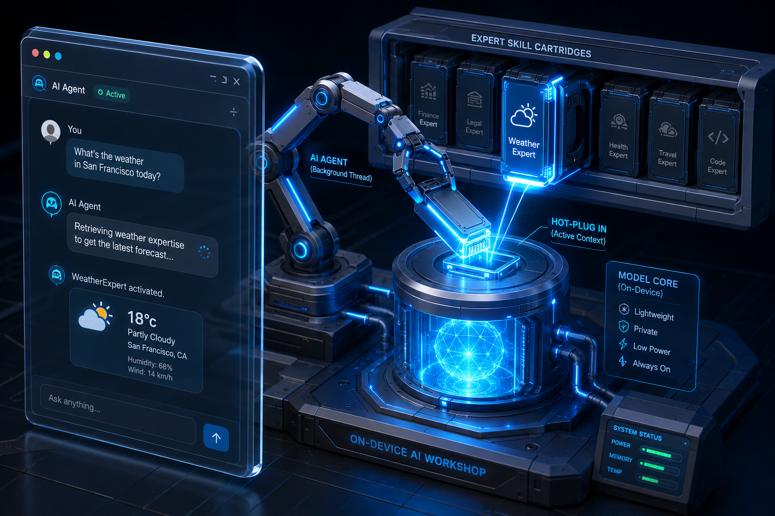 Injecting On-Demand Domain Expertise: Building a Dynamic Skills Feature for Browser AI Agents