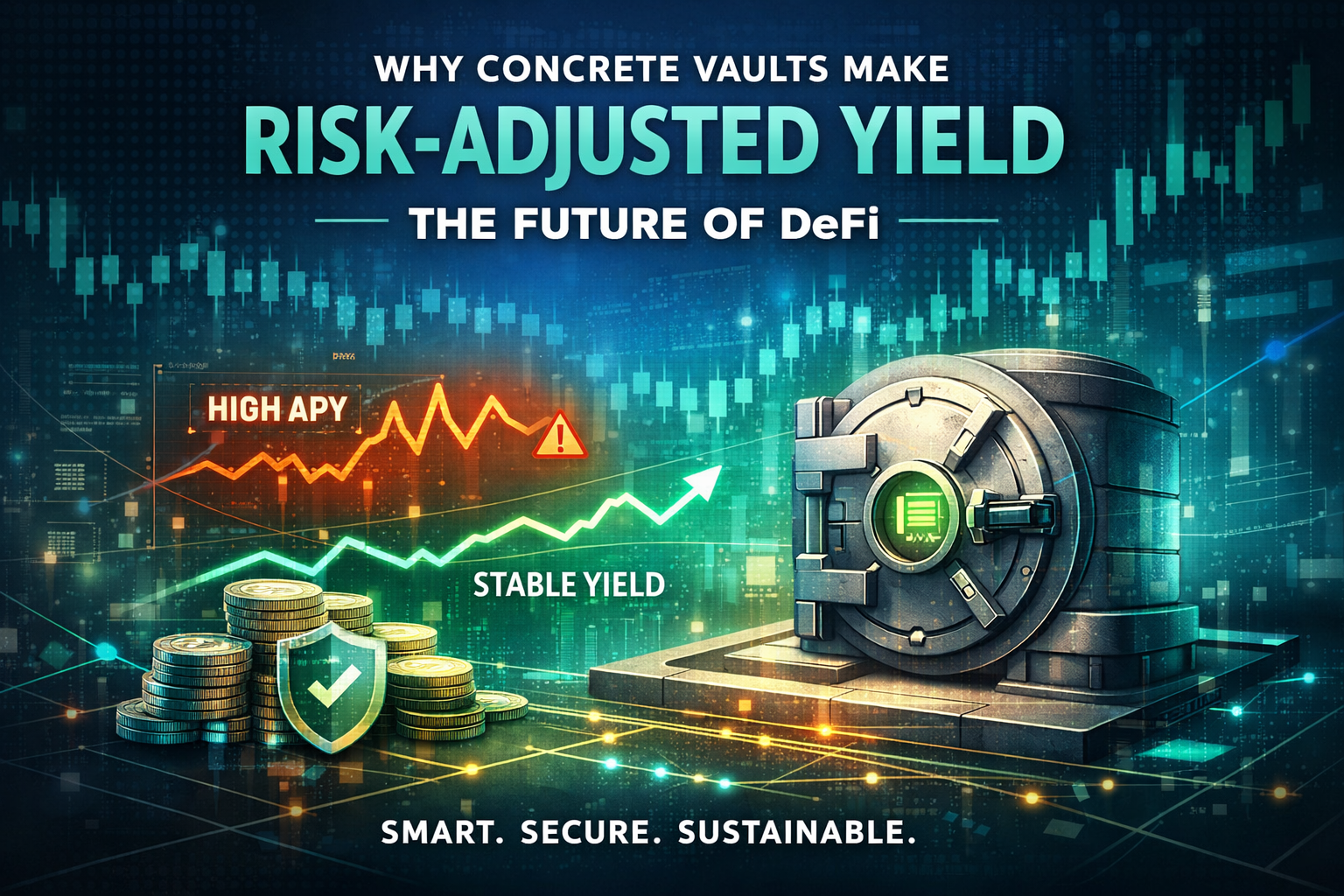 Why Concrete Vaults Make Risk-Adjusted Yield the Future of DeFi?