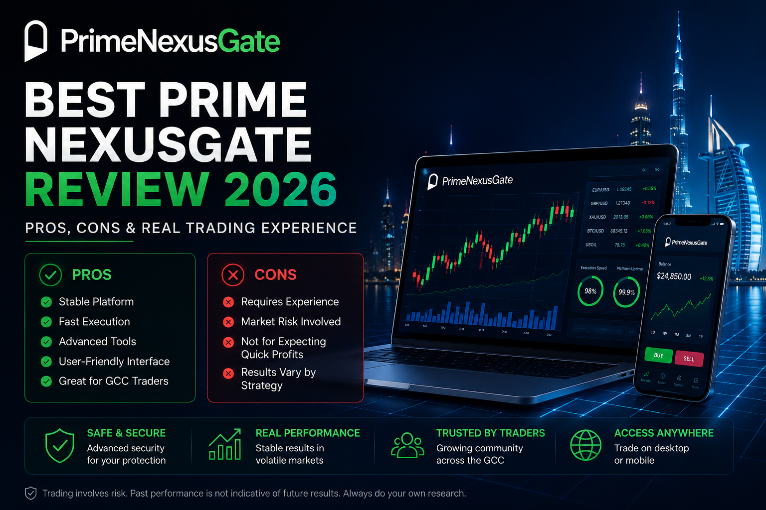 أفضل تقييم لشركة PrimeNexusGate لعام 2026: المميزات والعيوب