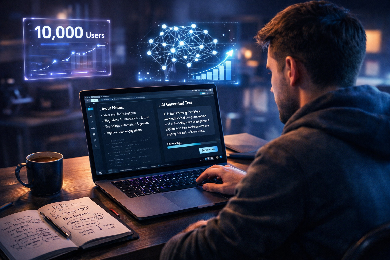 I Built an AI Side Project With Only JavaScript — It Hit 10,000 Users in 5 Weeks