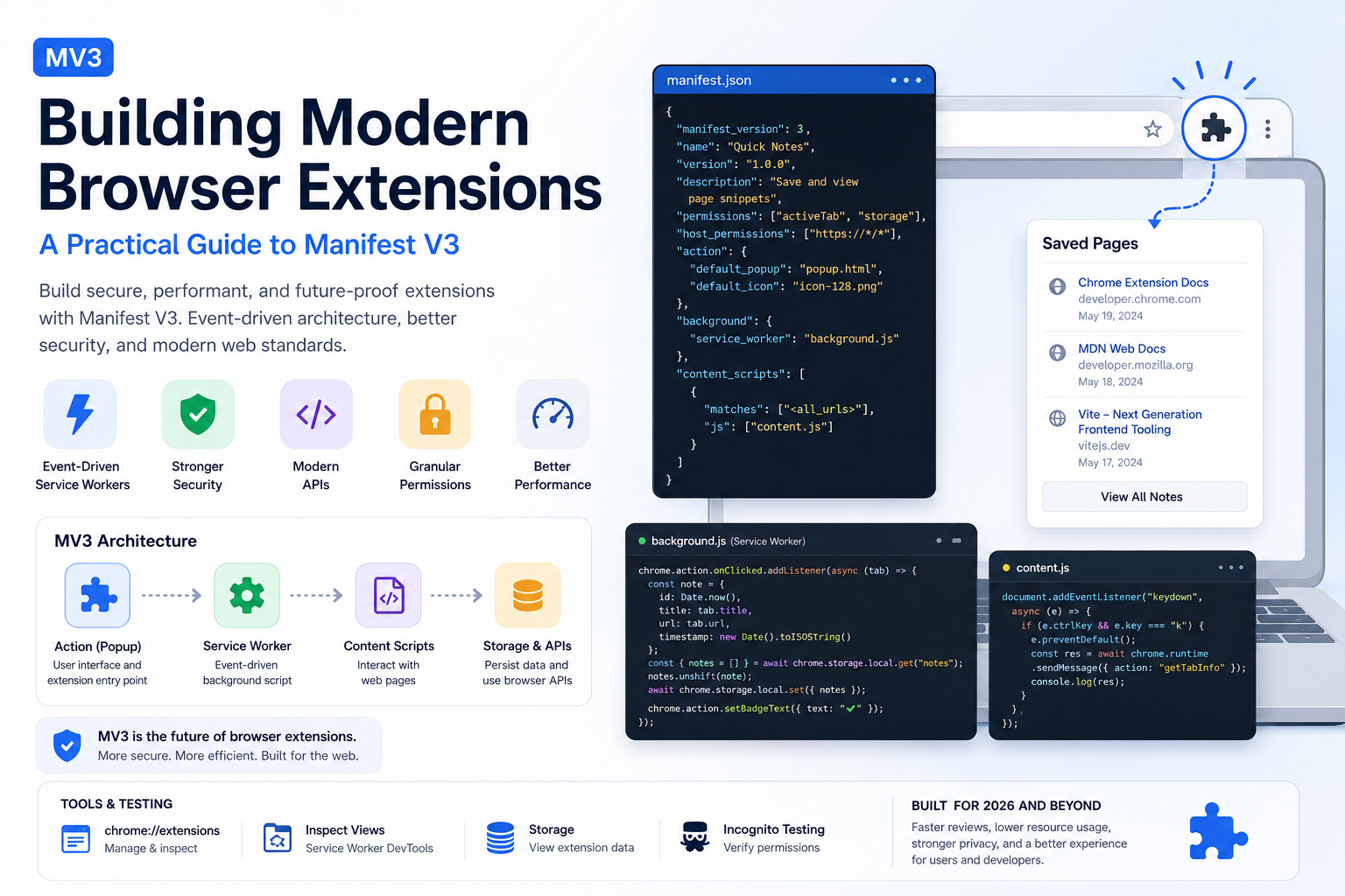 Building Modern Browser Extensions