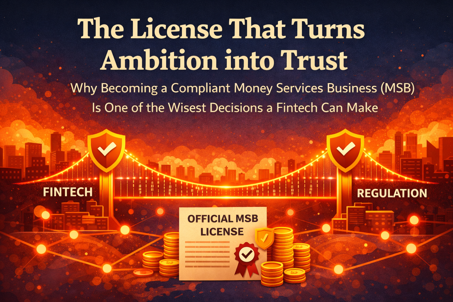 The License That Turns Ambition into Trust: Why Becoming a Compliant MSB Is One of the Wisest…