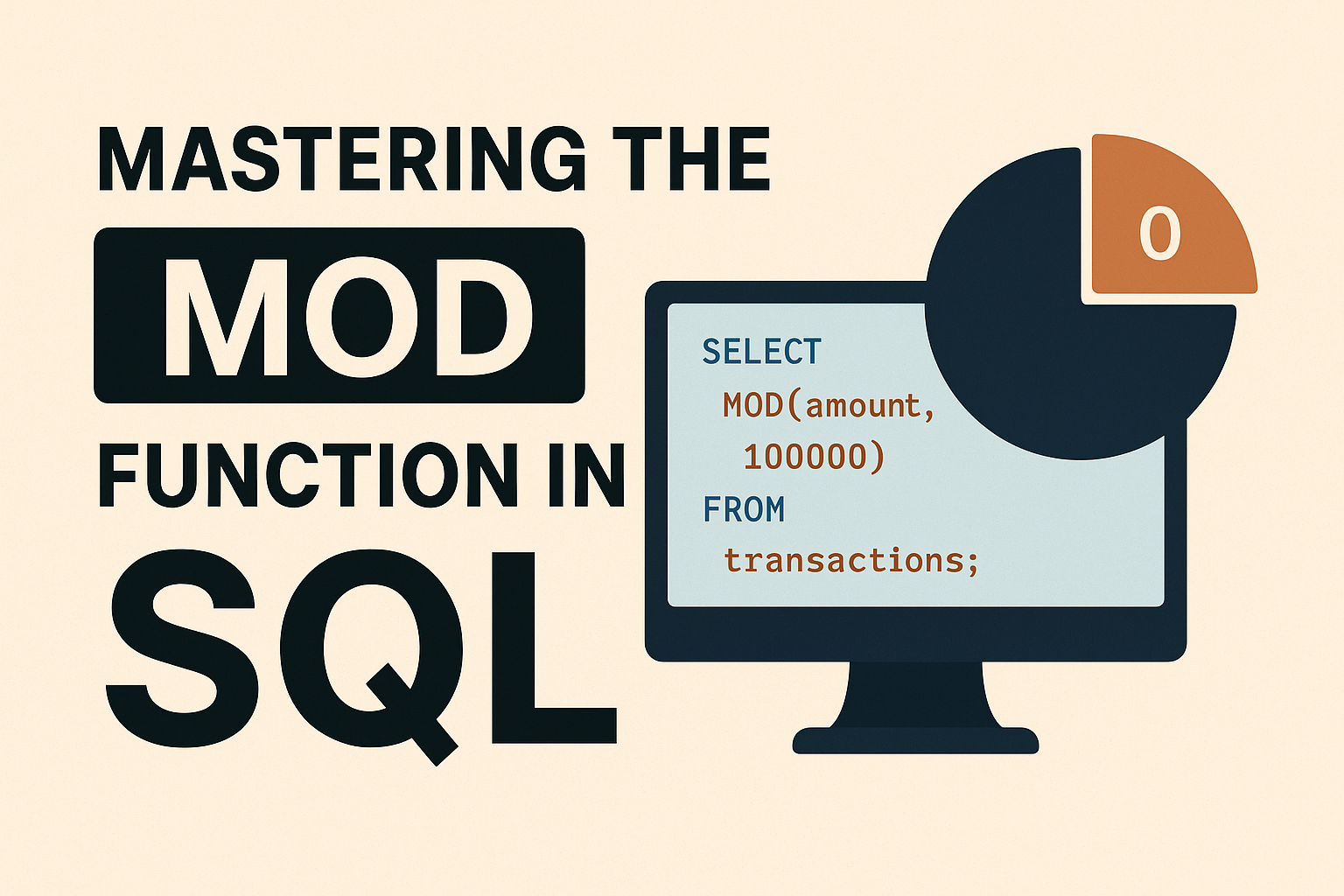 Mastering the MOD Function in SQL: What It Is and How to Use It in Real-World Scenarios