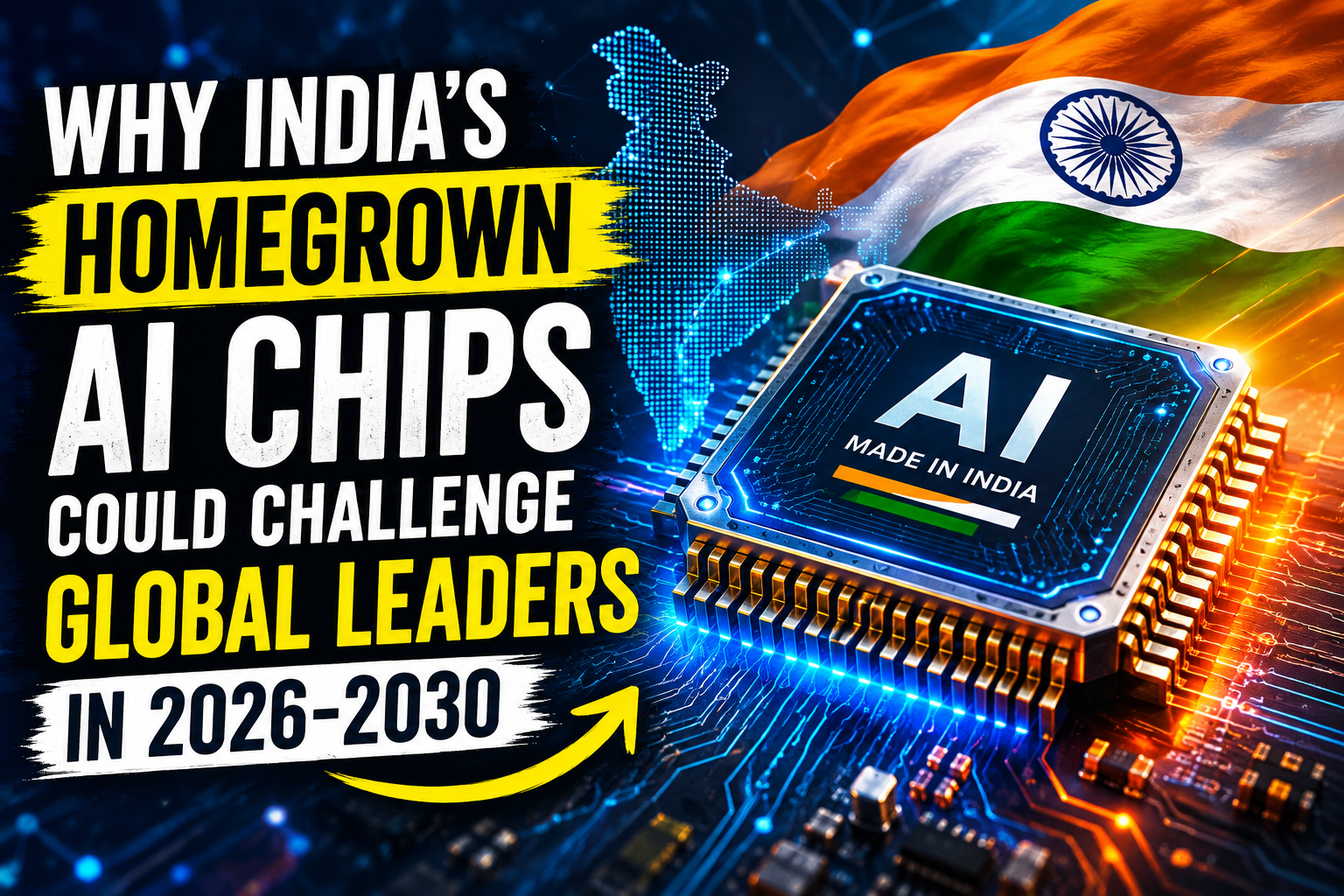 Why India’s Homegrown AI Chips Could Challenge Global Leaders in 2026–2030