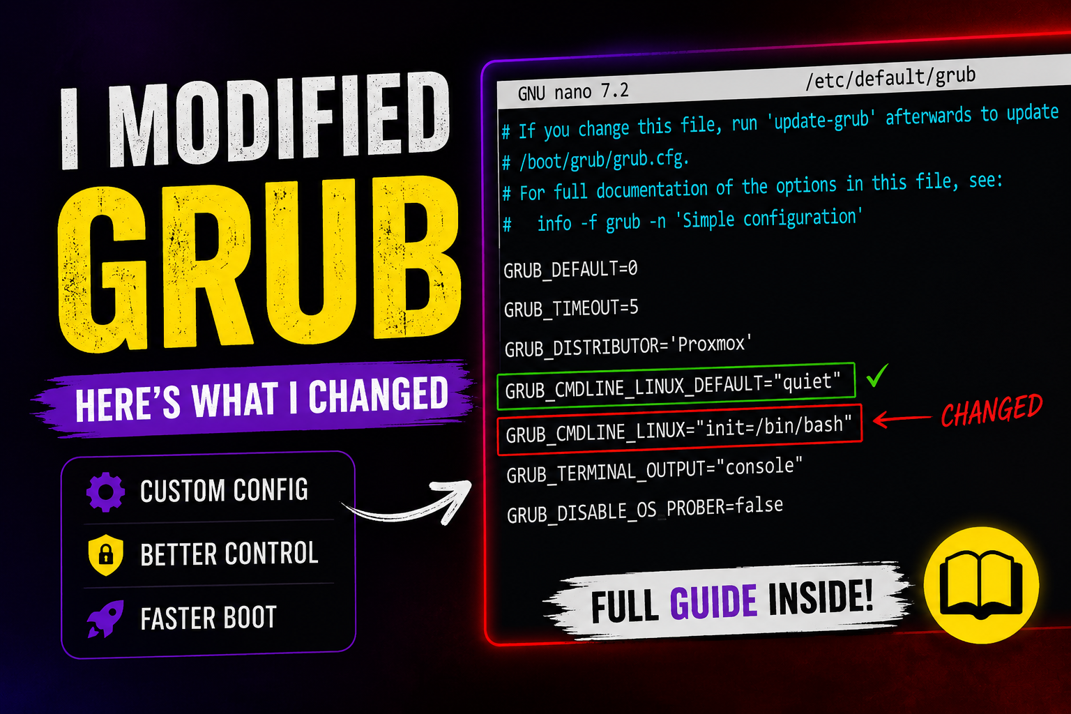 How to Reset Forgotten Root Password in Proxmox VE Using GRUB Recovery Mode