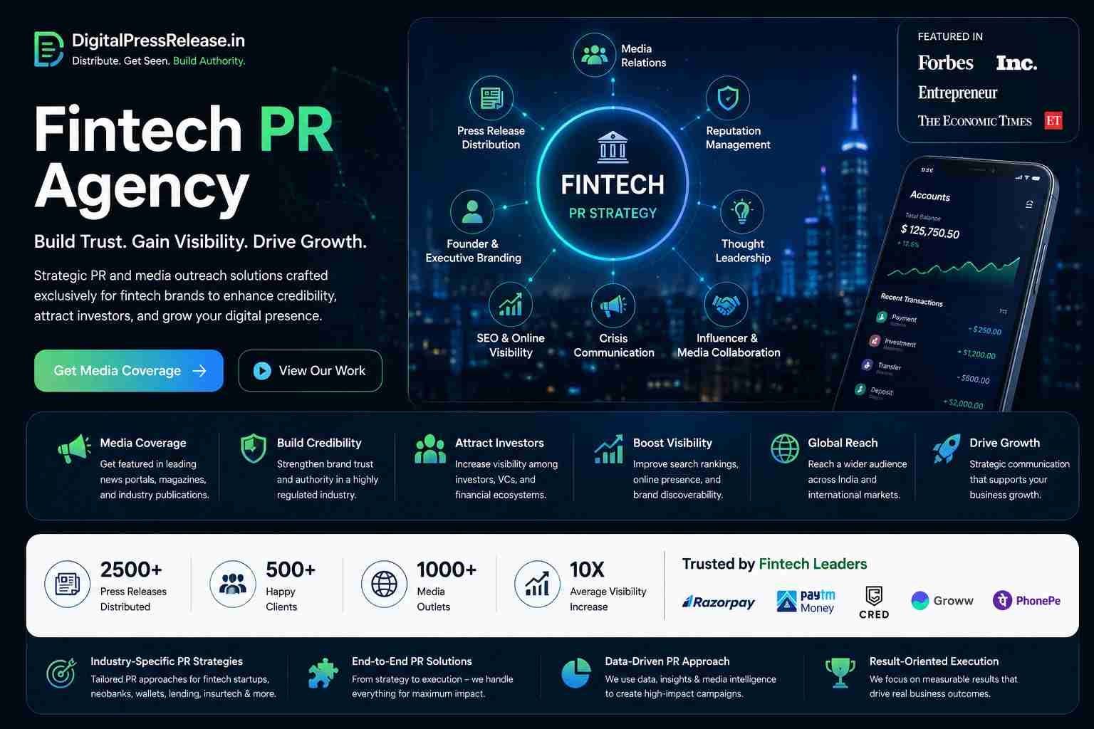 Fintech PR Agency