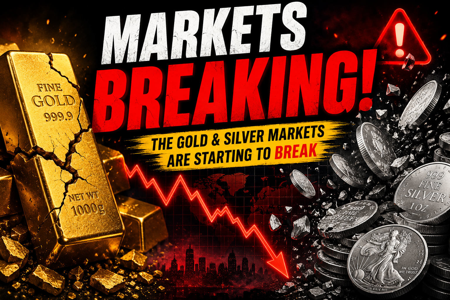 The Gold and Silver Markets Are Starting to Break — What Comes Next