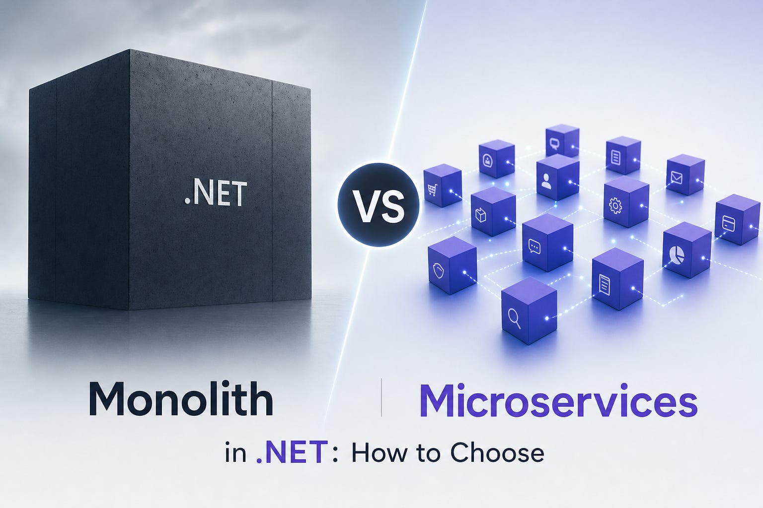 Monolith vs Microservices in .NET: How to Decide