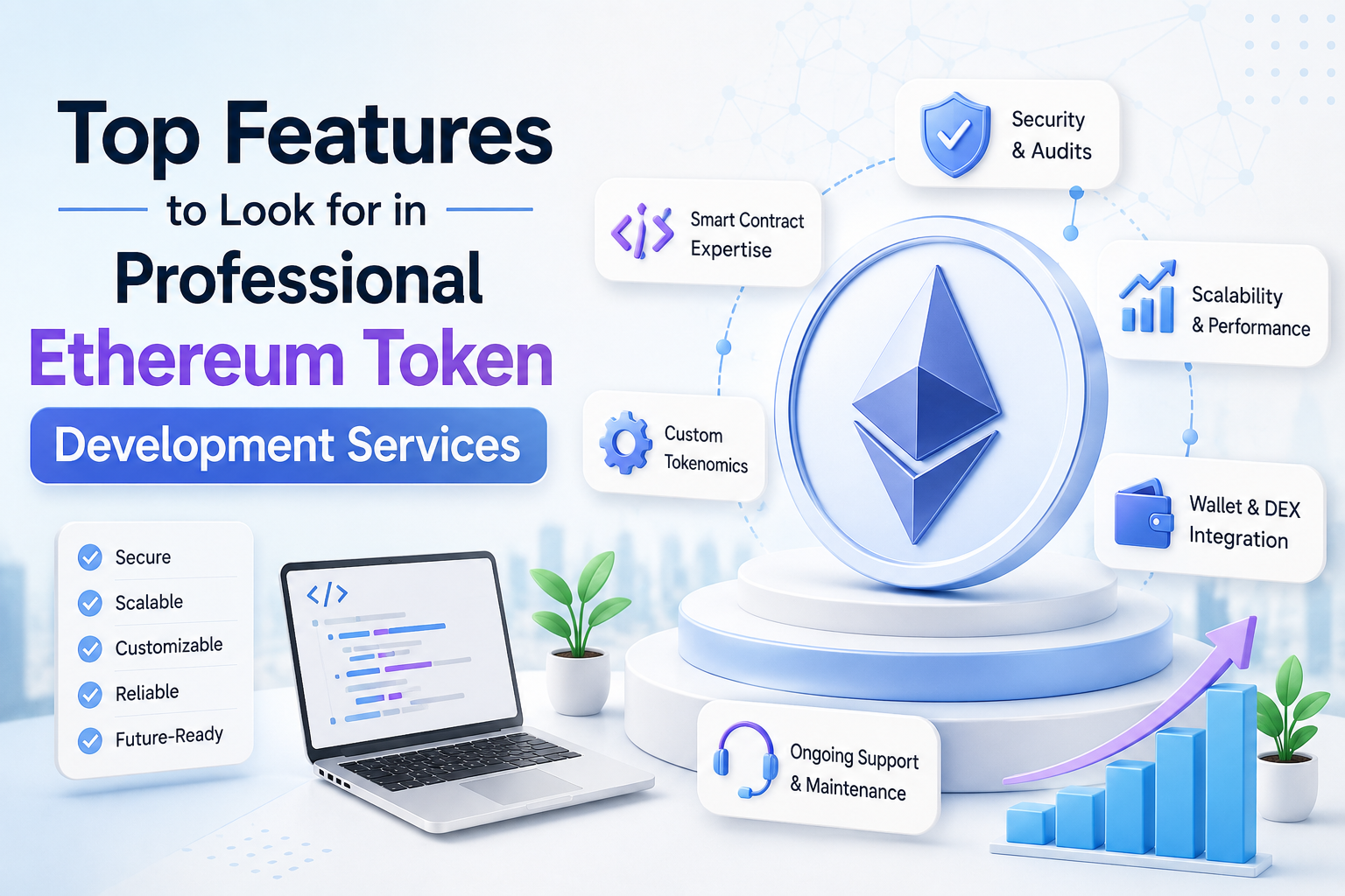 Top Features to Look for in Professional Ethereum Token Development Services