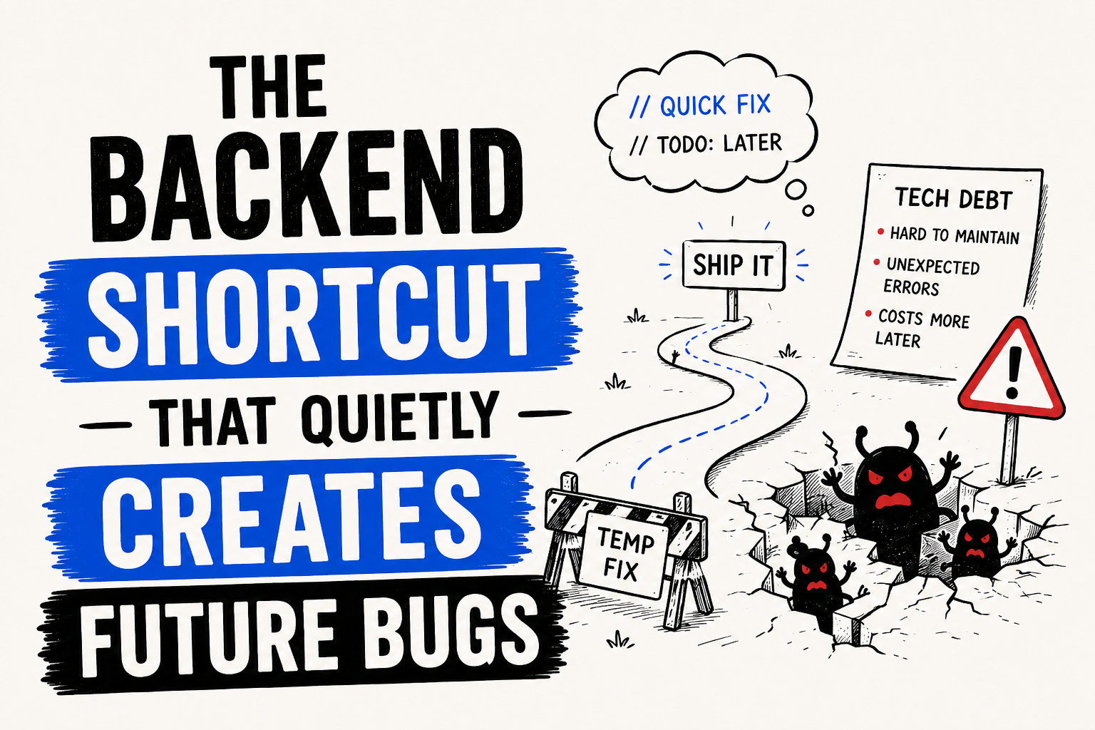 The Backend Shortcut That Quietly Creates Future Bugs