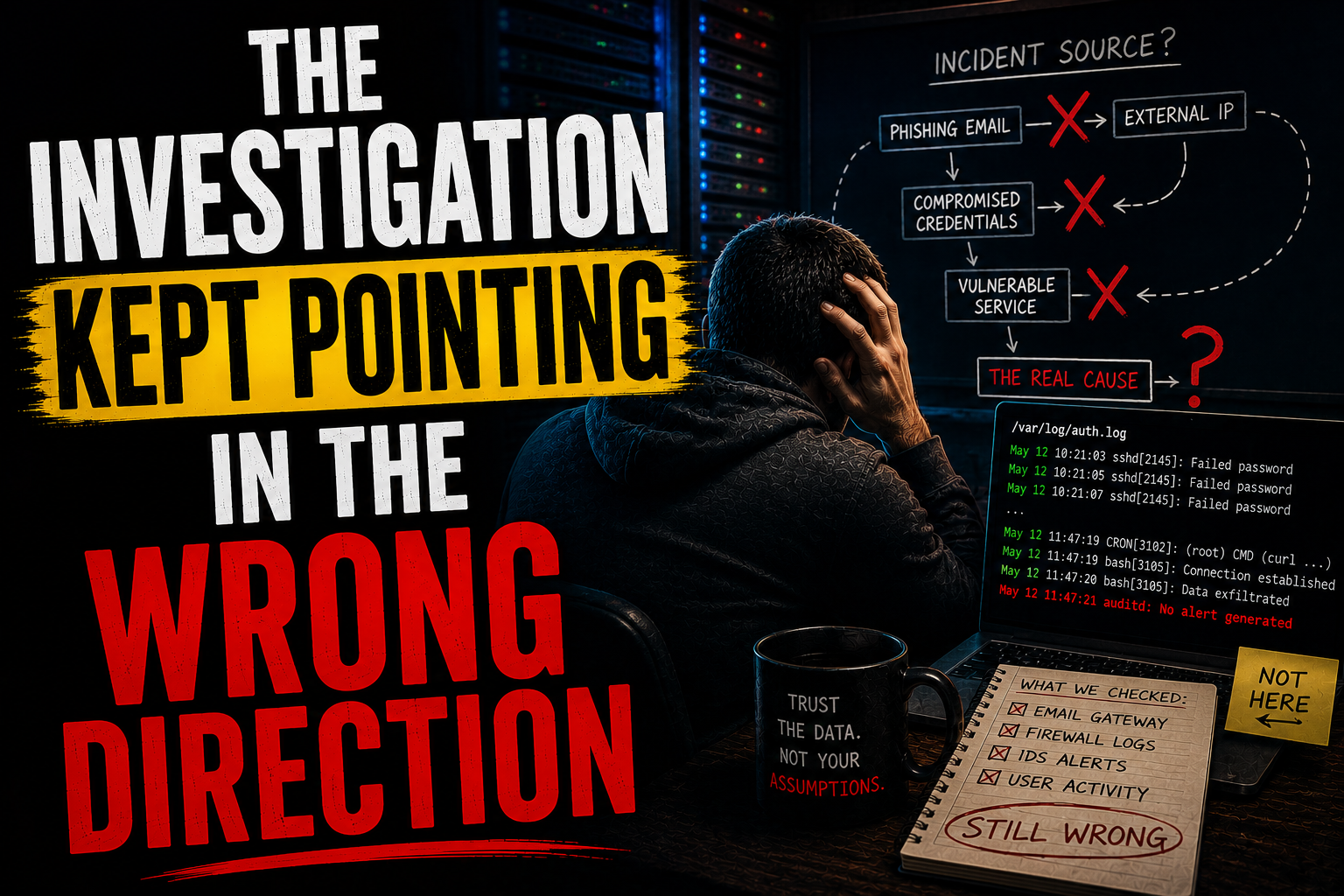 The Investigation Kept Pointing in the Wrong Direction