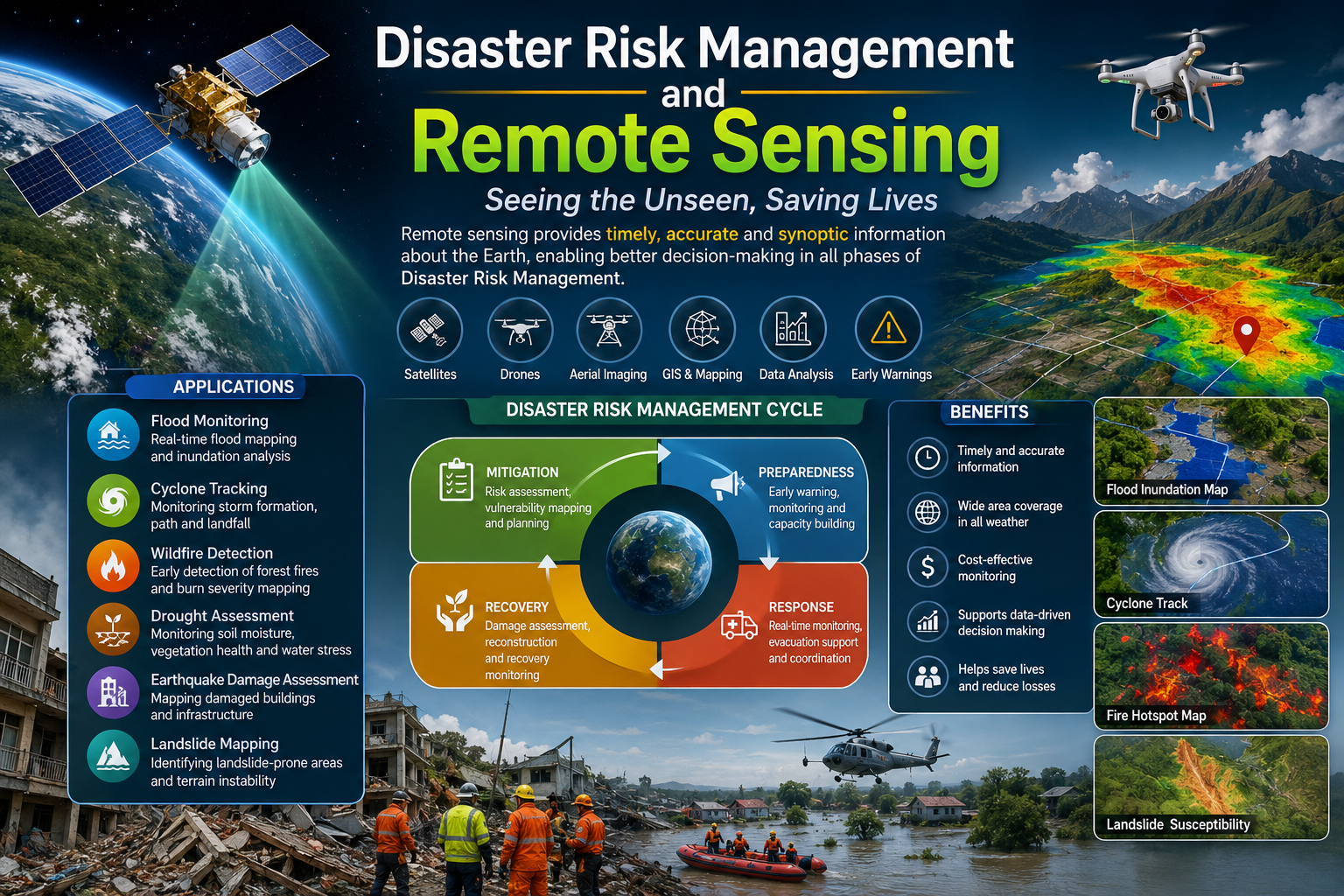 GIS on Medium - Disaster Risk Management and Remote Sensing: How Geospatial Intelligence Is Building a More…