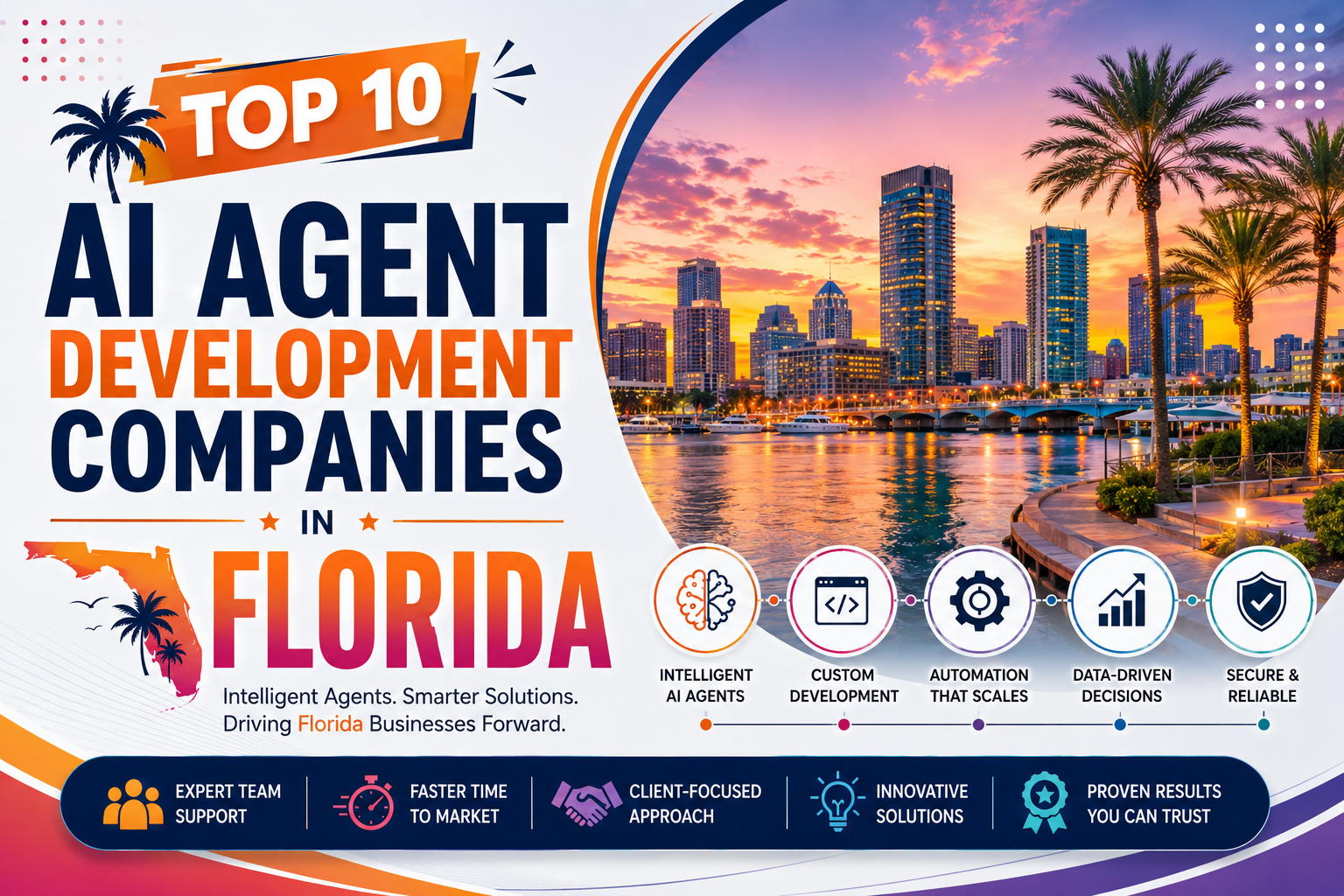 Top 10 AI Agent Development Companies in Florida
