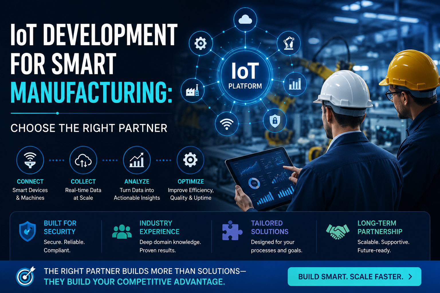IoT Development for Smart Manufacturing: Choose the Right Partner