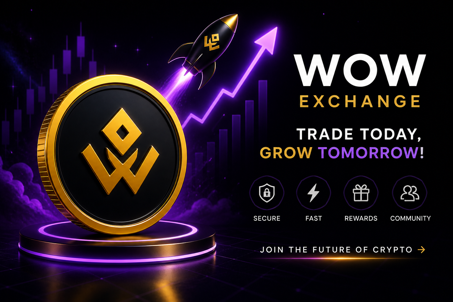 WOW Exchange: Redefining Crypto Trading with Innovation, Rewards, and Community Power