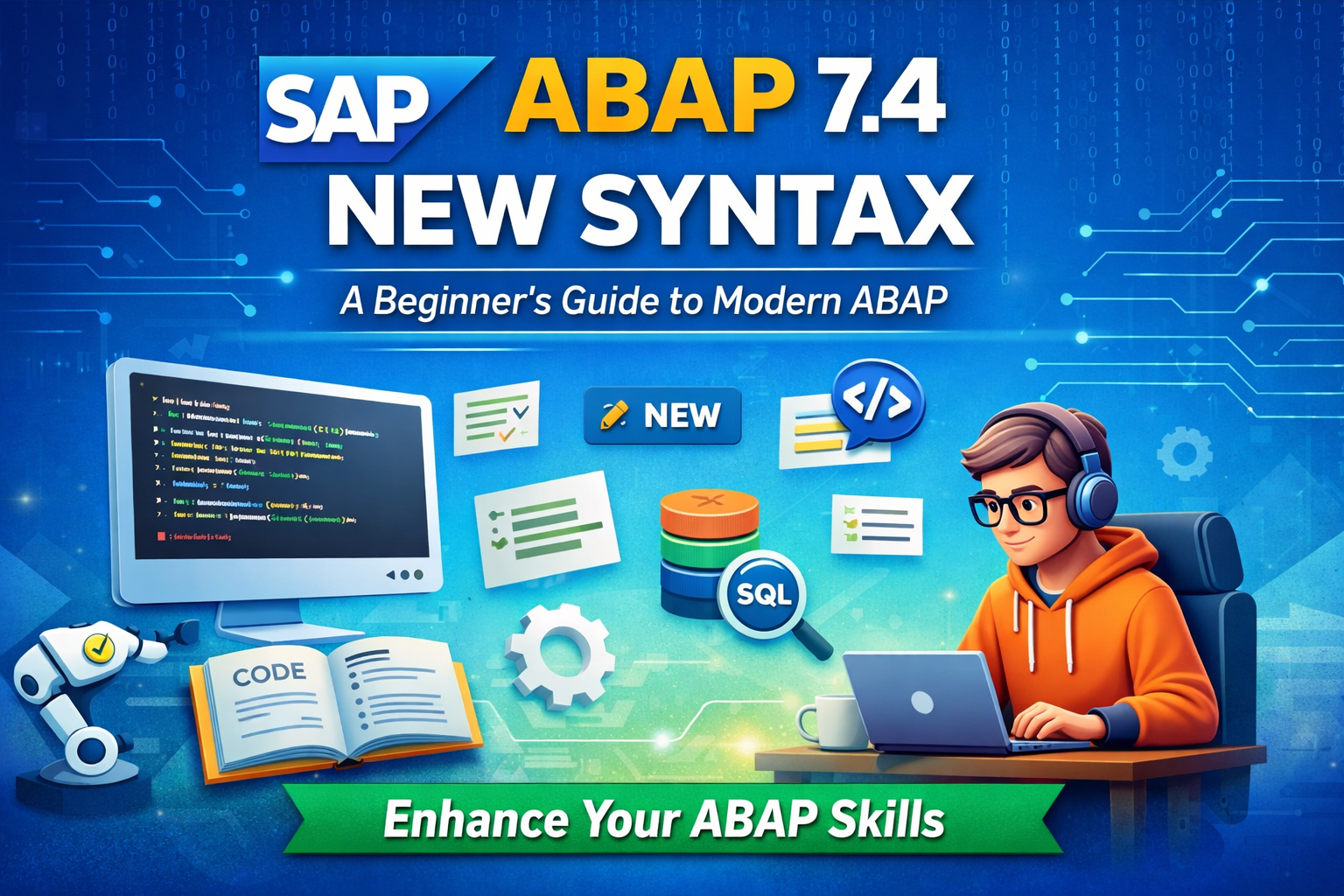 ABAP 7.4 New Syntax — Part 2 (Beginner-Friendly Guide)