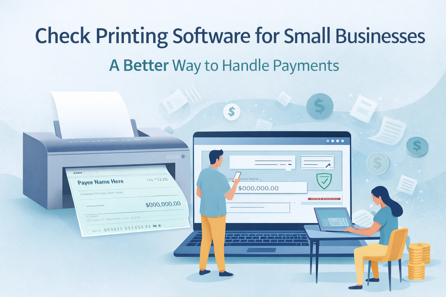 Check Printing Software for Small Businesses: A Better Way to Handle Payments