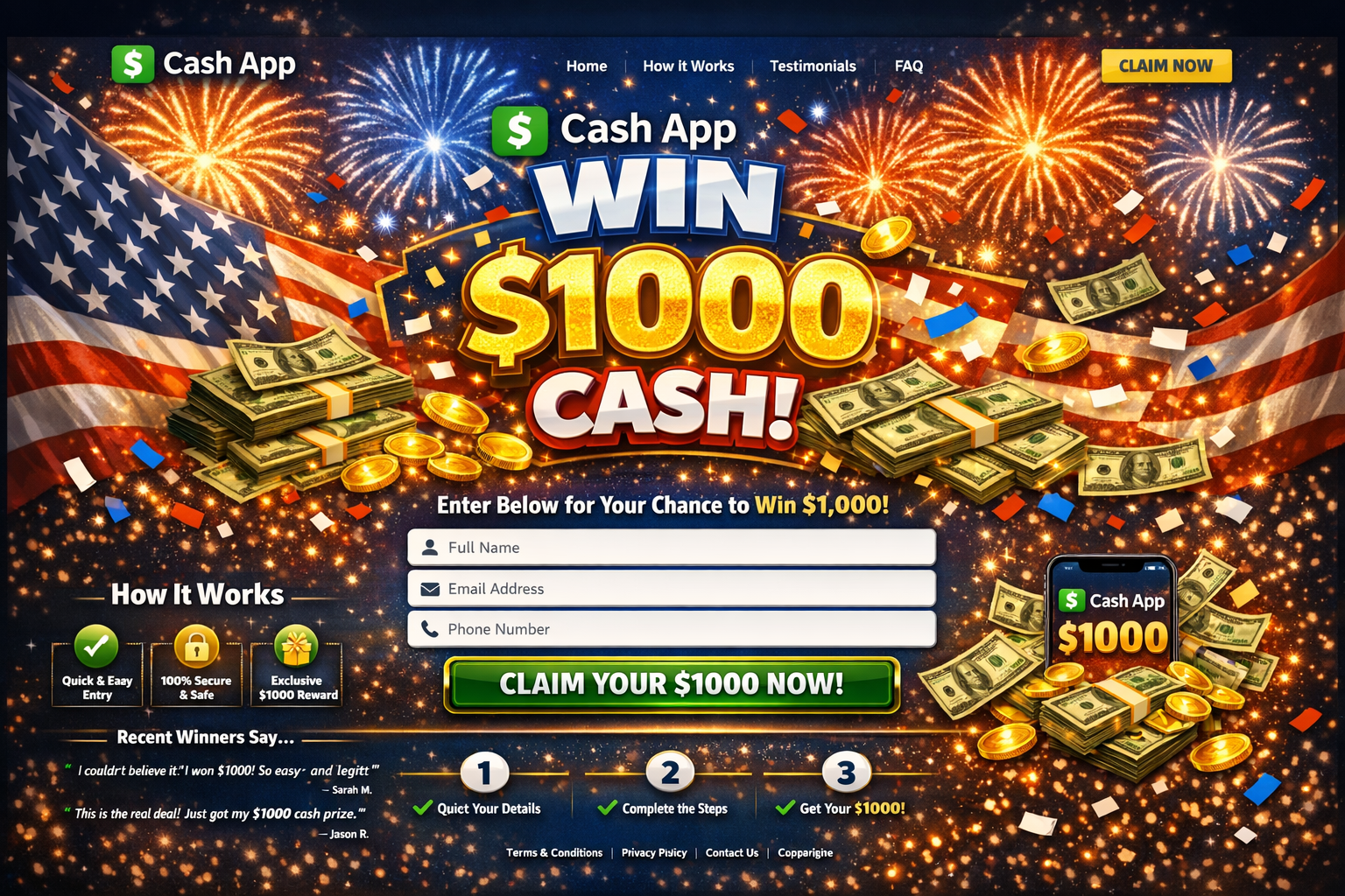  Claim Your Chance at a $1,000 Cash App Reward