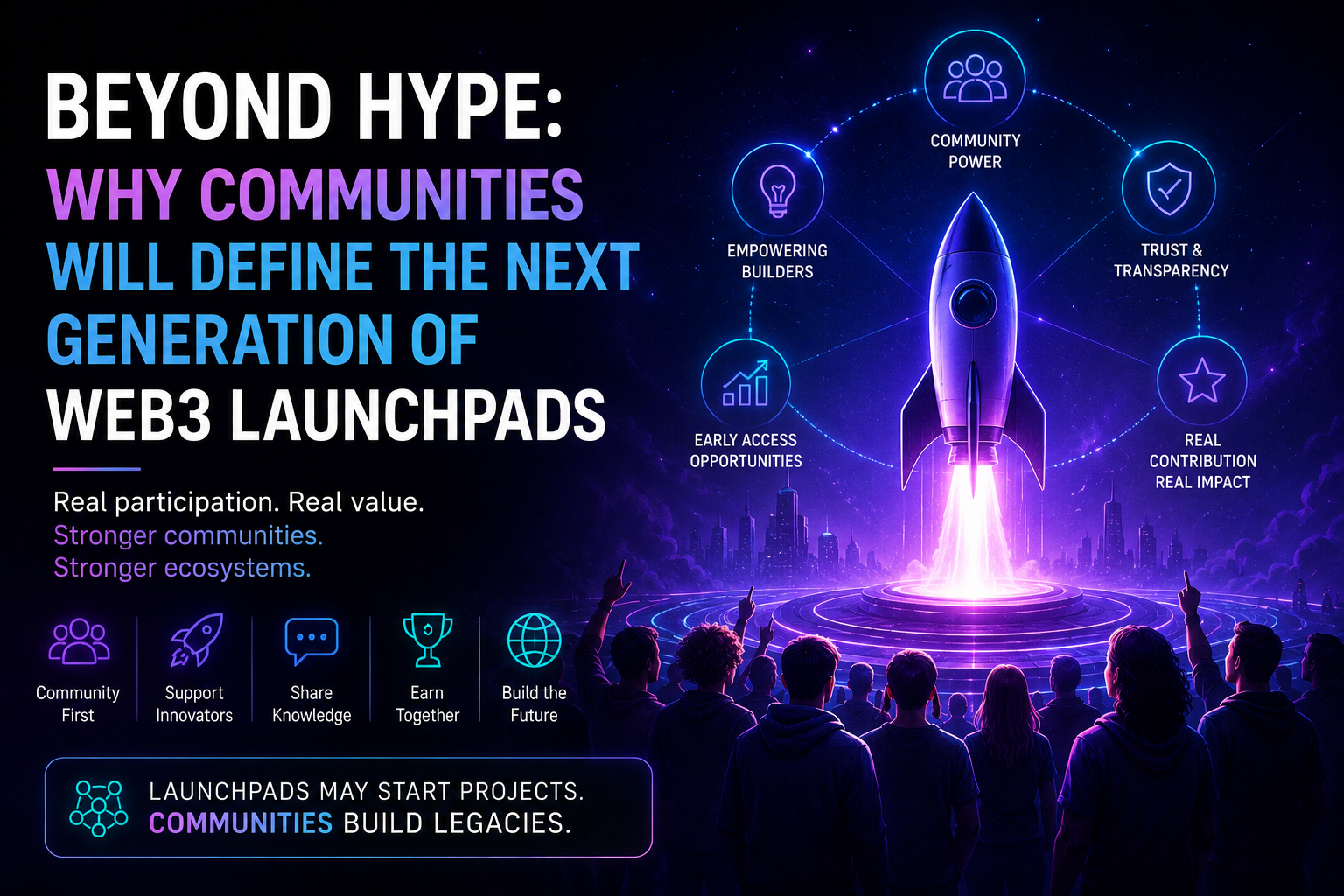 Beyond Hype: Why Communities Will Define the Next Generation of Web3 Launchpads