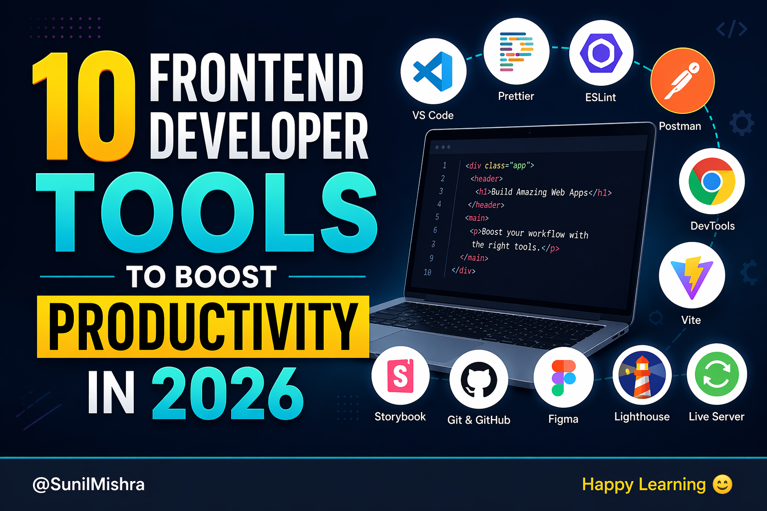 10 Frontend Developer Tools to Boost Productivity in 2026