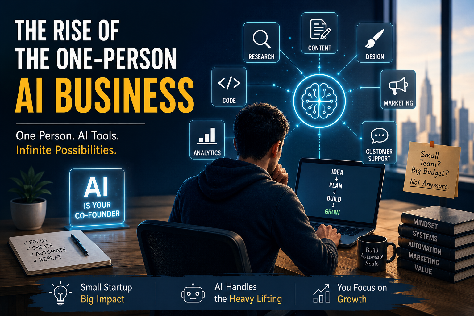The Rise of the One-Person AI Business